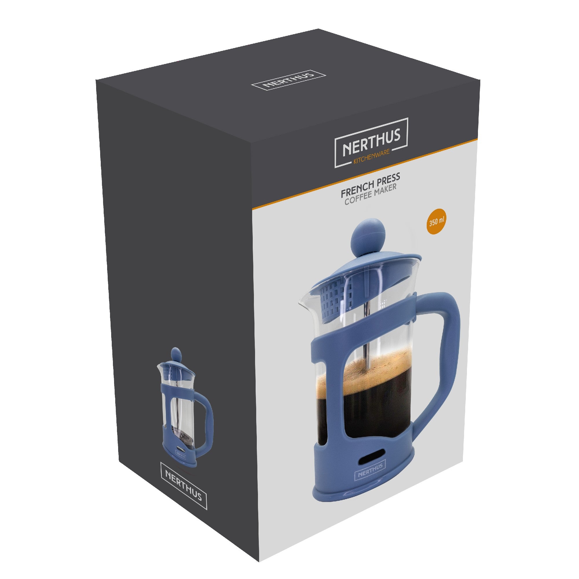 Cafetera Francesa Negro / 350 ml,Negro / 800 ml,Marrón / 350 ml,Verde Mint / 350 ml,Azul / 350 ml