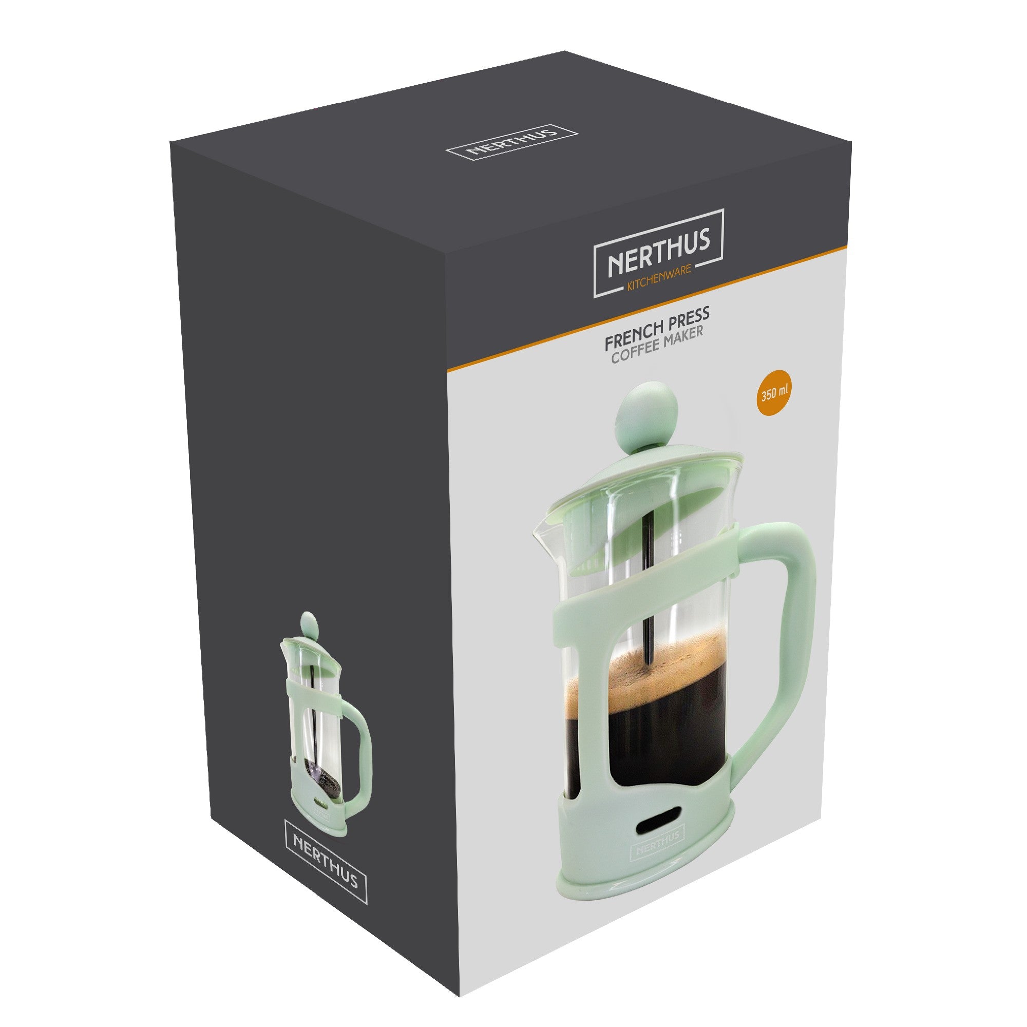 Cafetera Francesa Negro / 350 ml,Negro / 800 ml,Marrón / 350 ml,Verde Mint / 350 ml,Azul / 350 ml