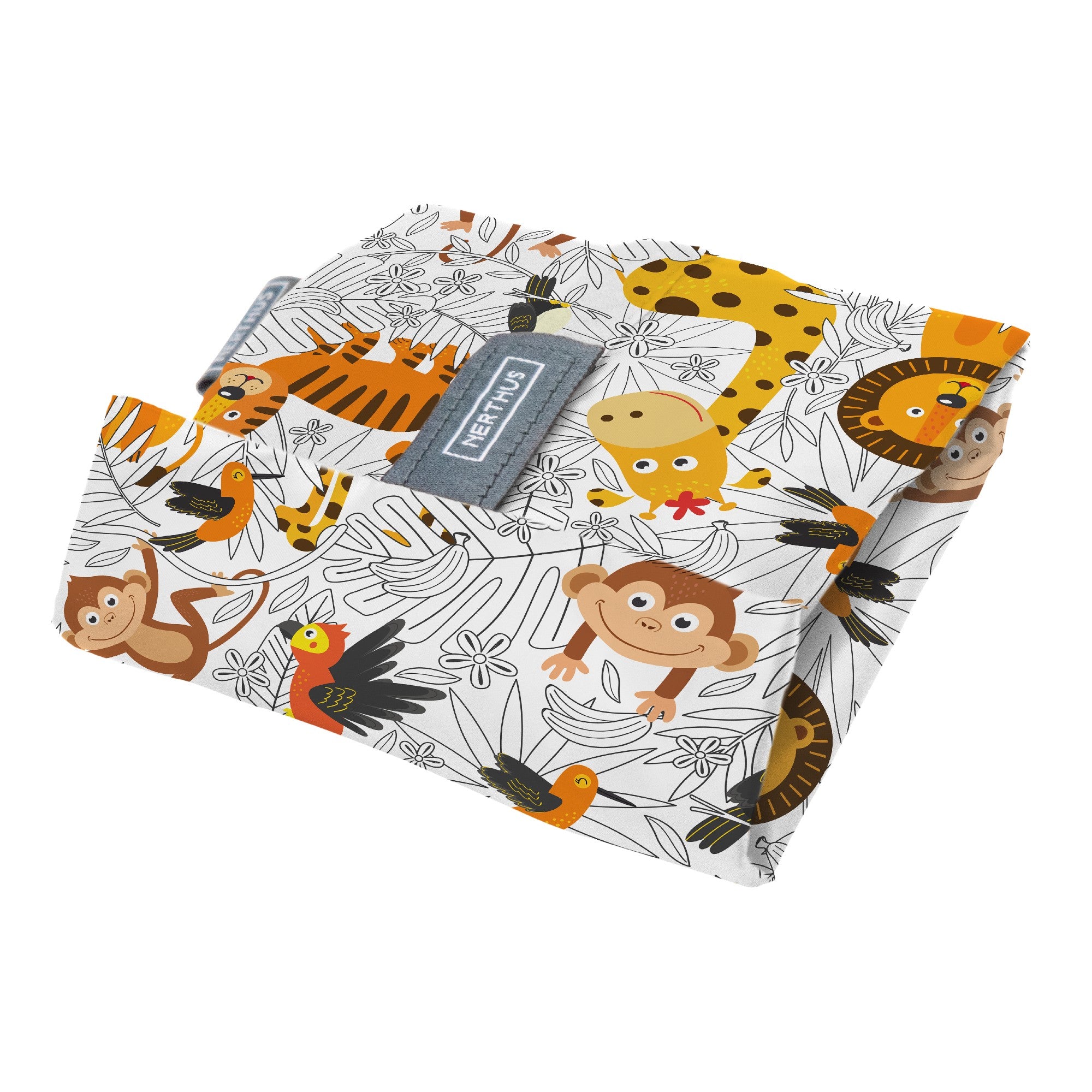 Bolsa Reutilizable para Sándwich Plegable Infantil Leones