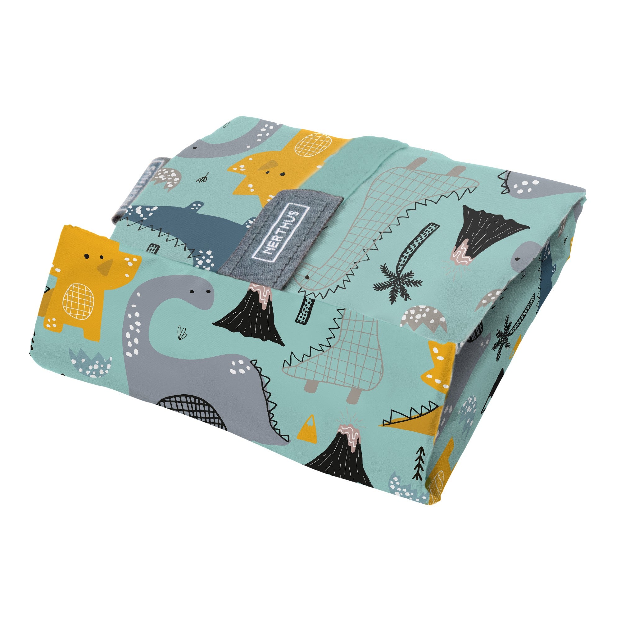 Bolsa Reutilizable para Sándwich Plegable Infantil Dinosaurios
