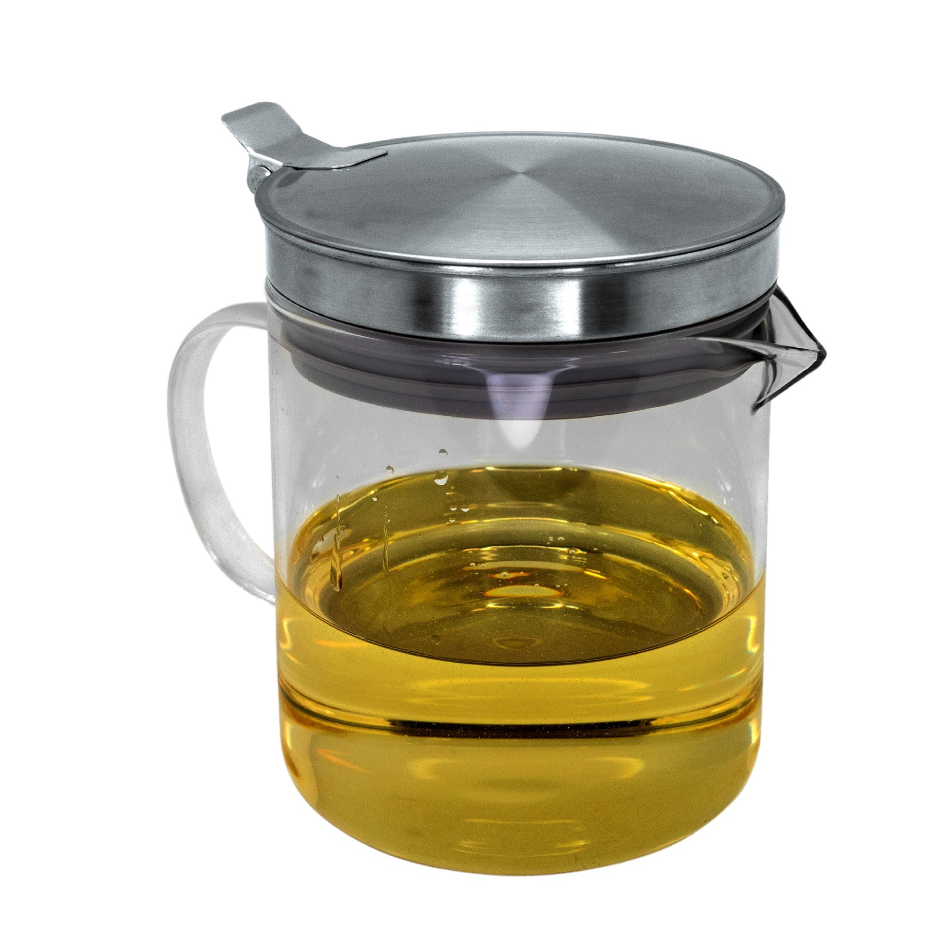 Grasera de Cristal 500 ml con Filtro Carne,Pescado