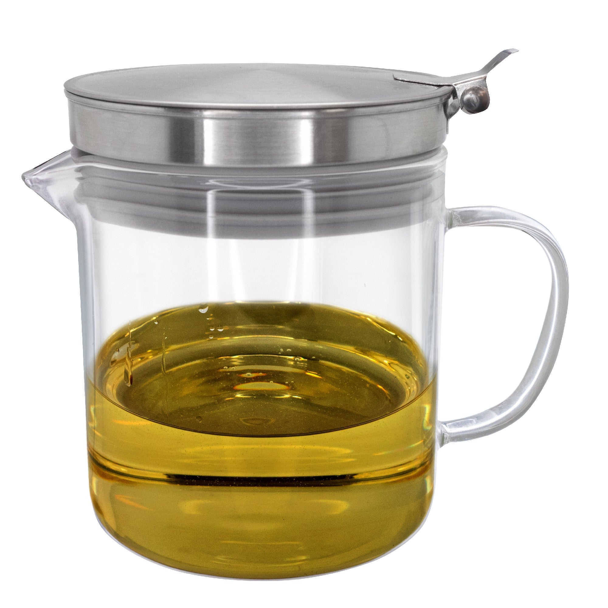 Grasera de Cristal 500 ml con Filtro Carne,Pescado