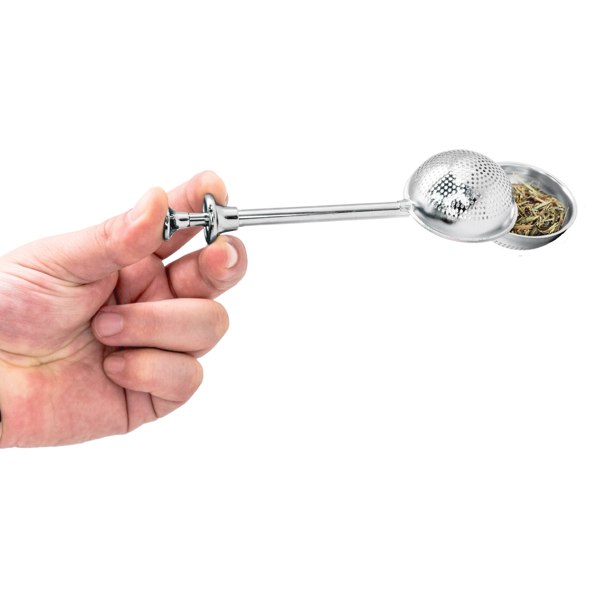 Infusor de Té Apertura de Botón