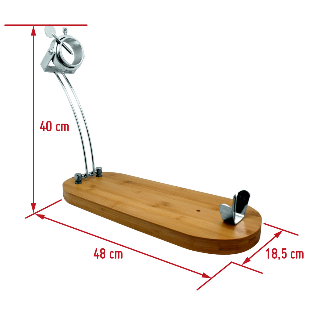 Jamonero Plegable con Cabezal Giratorio