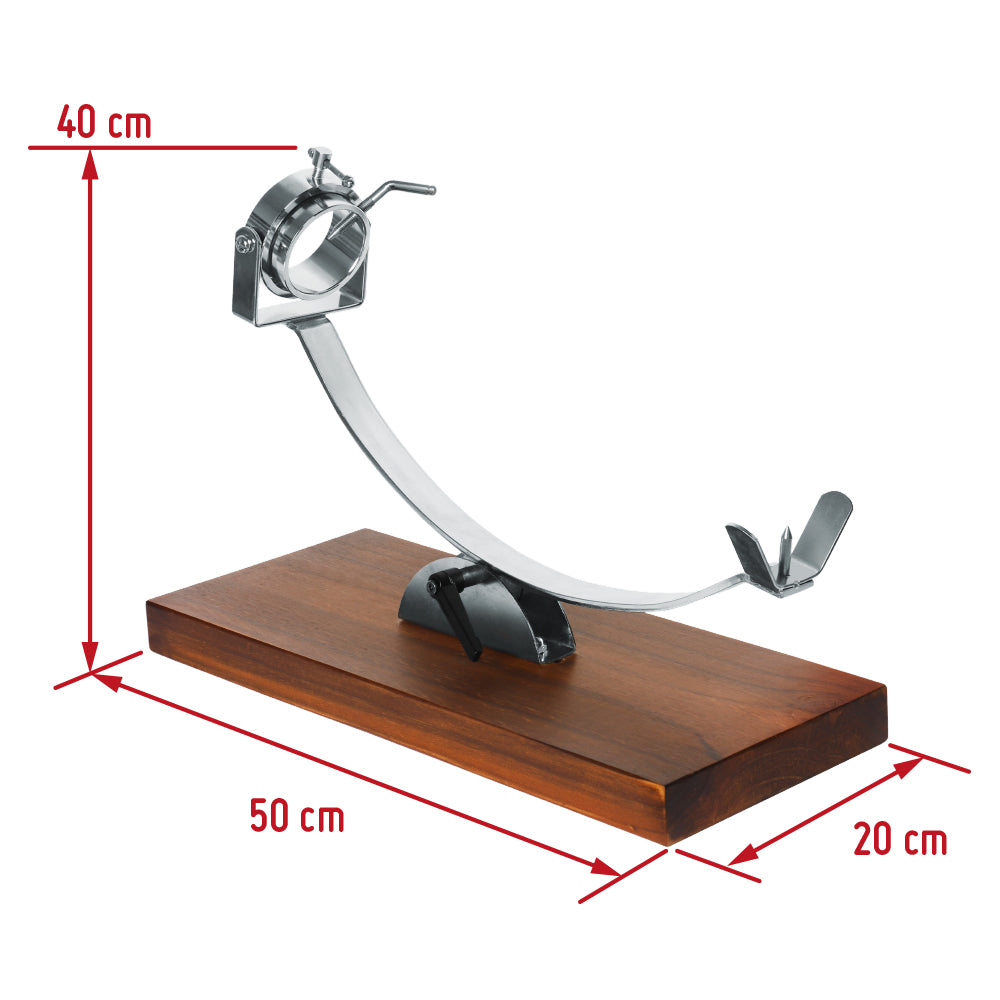 Jamonero Basculante con Cabezal Giratorio