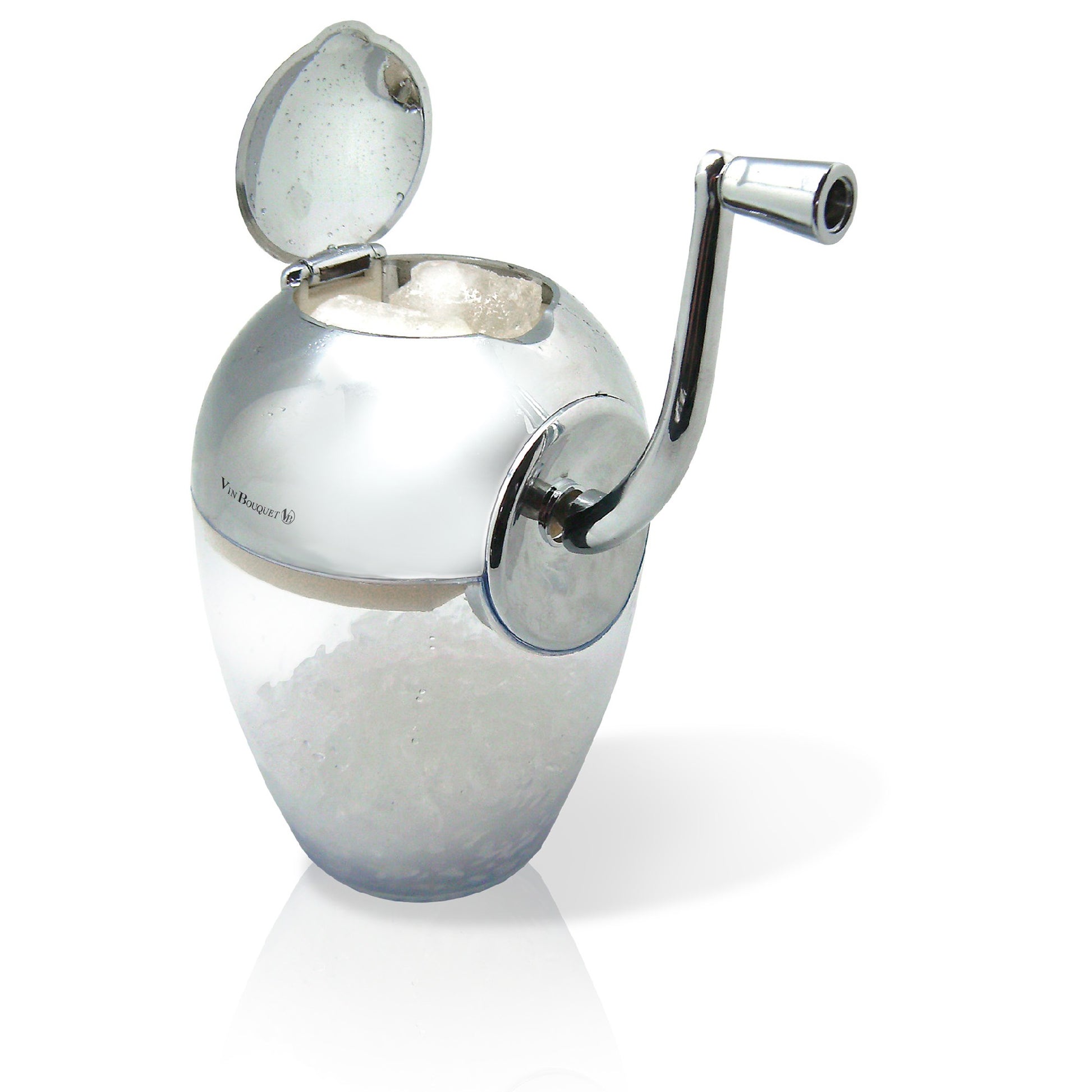 Picadora de hielo manual para cócteles y bebidas