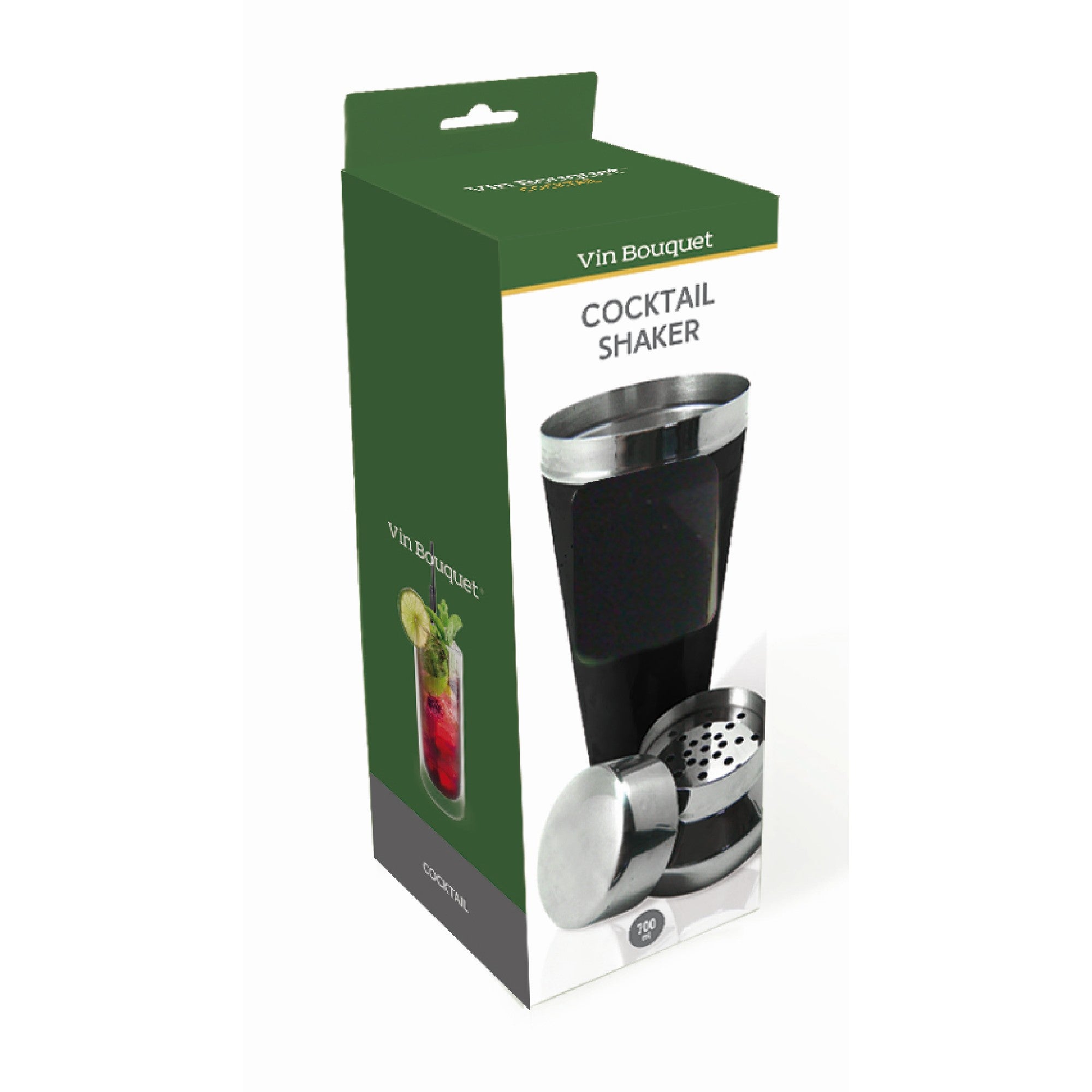 Coctelera Negra 700 ml