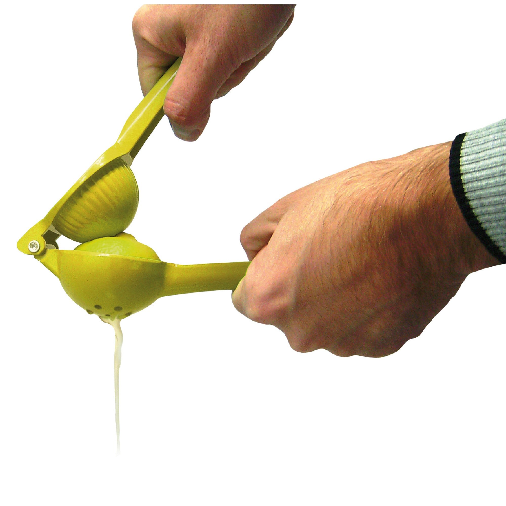 Exprimidor Manual Amarillo para Limón