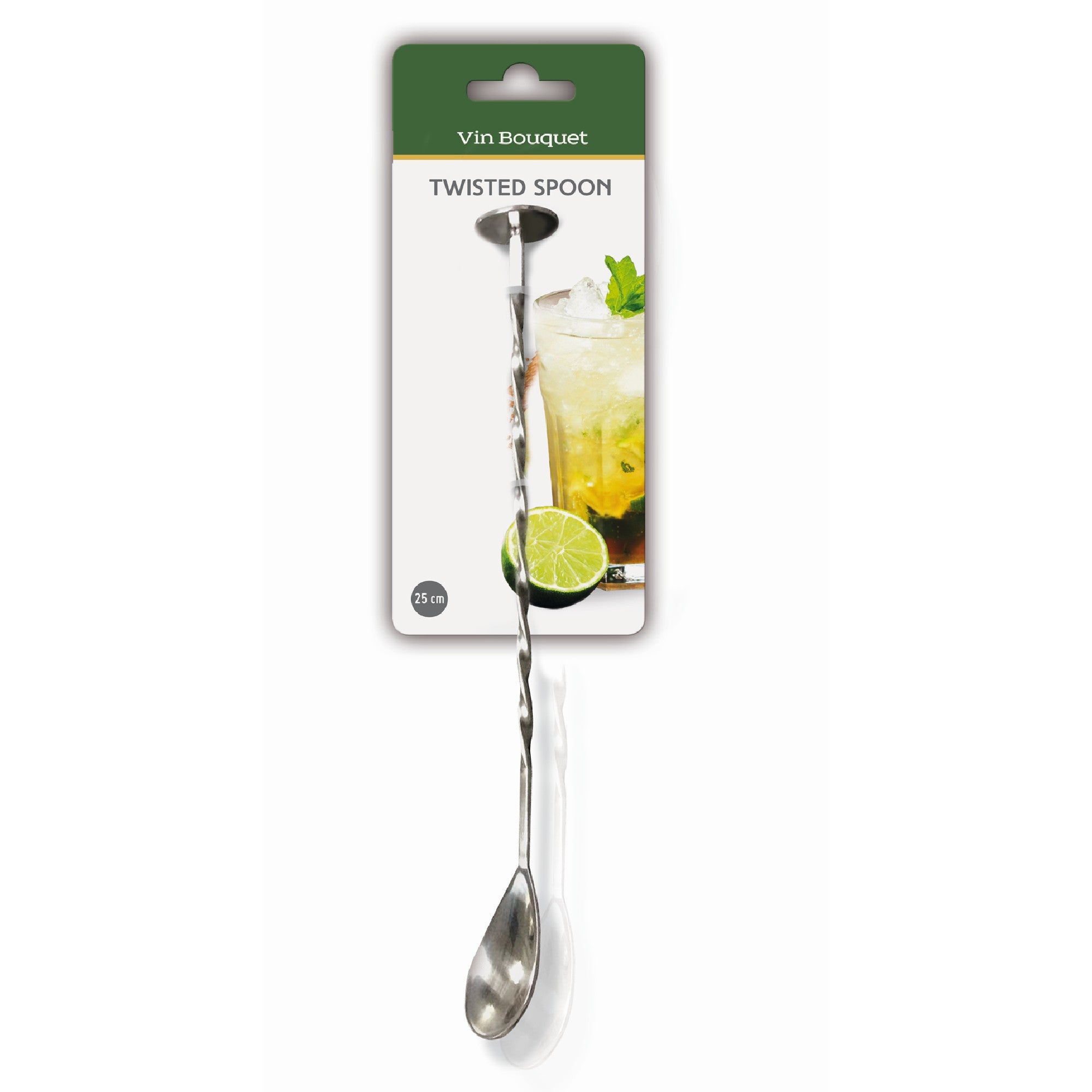 Cuchara Roscada para Cócteles 25 cm