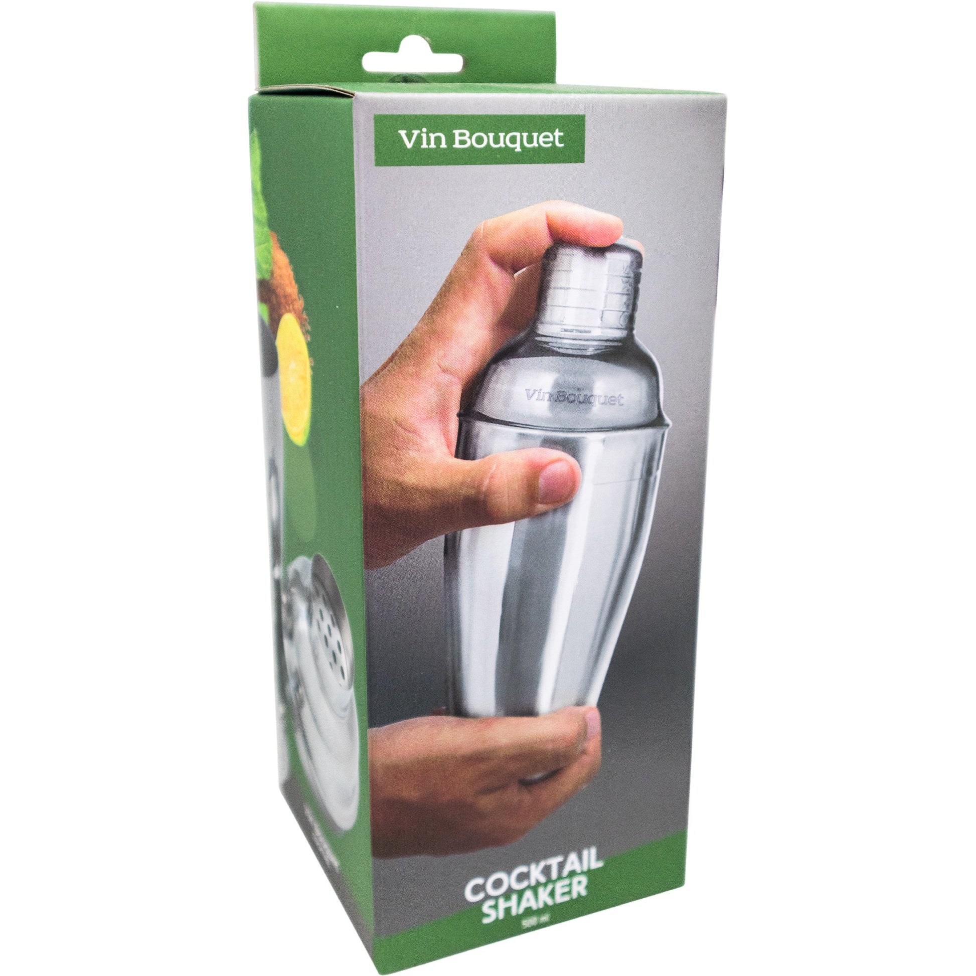 Coctelera de Acero Inoxidable 500 ml