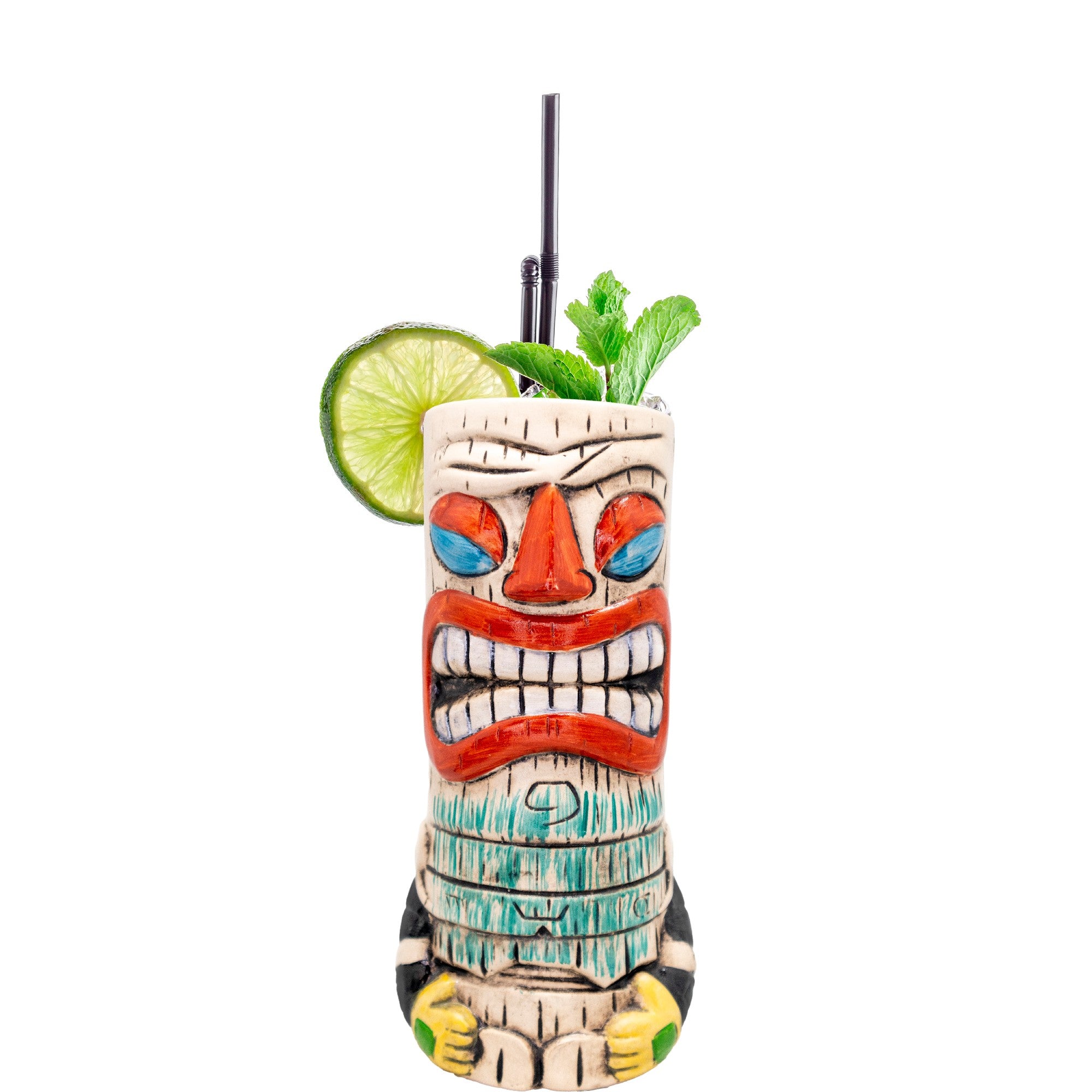 Vaso Tiki para cócteles tropicales 600 ml - A1,370 ml,550 ml,350 ml,480 ml,600 ml - A2