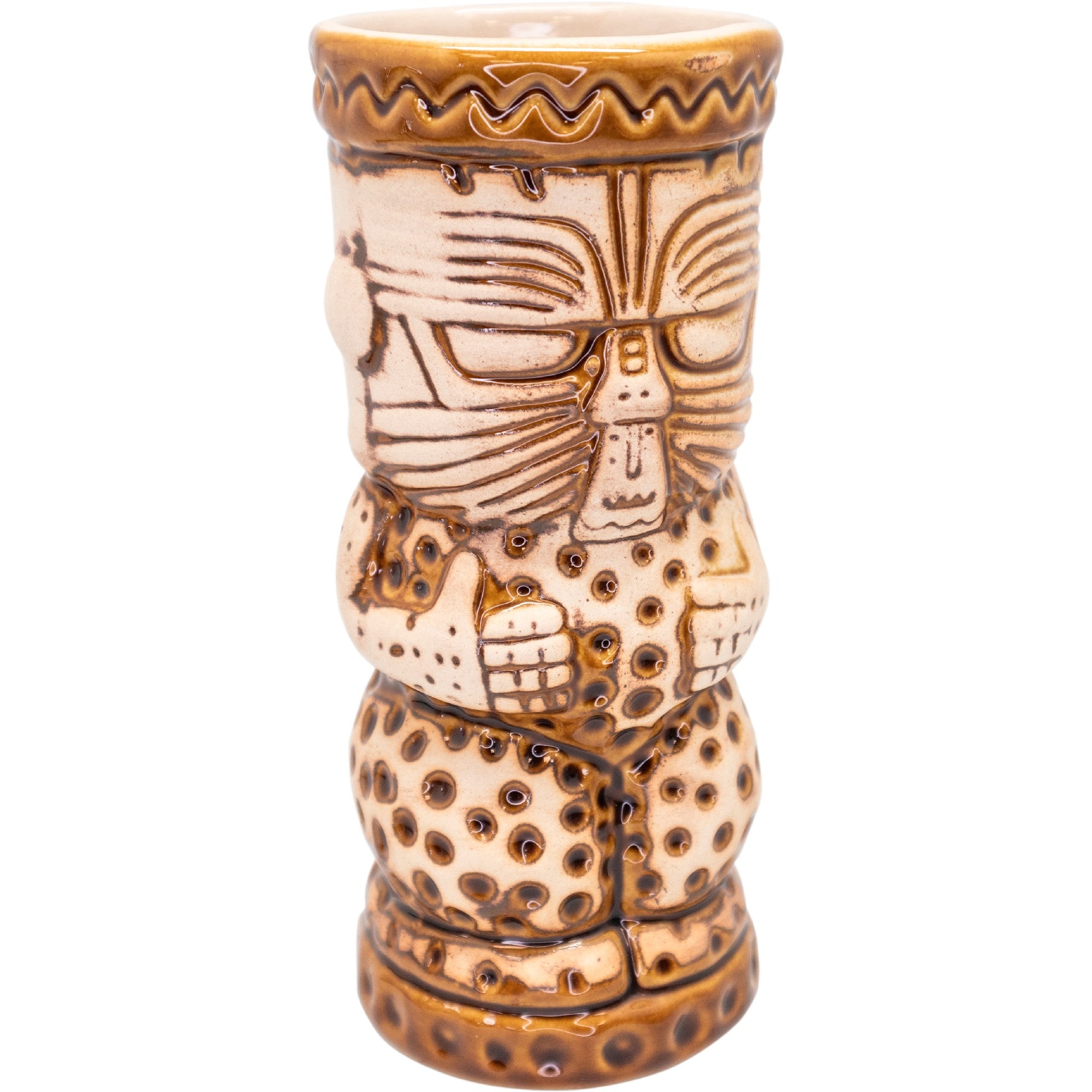 Vaso Tiki para cócteles tropicales 600 ml - A1,370 ml,550 ml,350 ml,480 ml,600 ml - A2