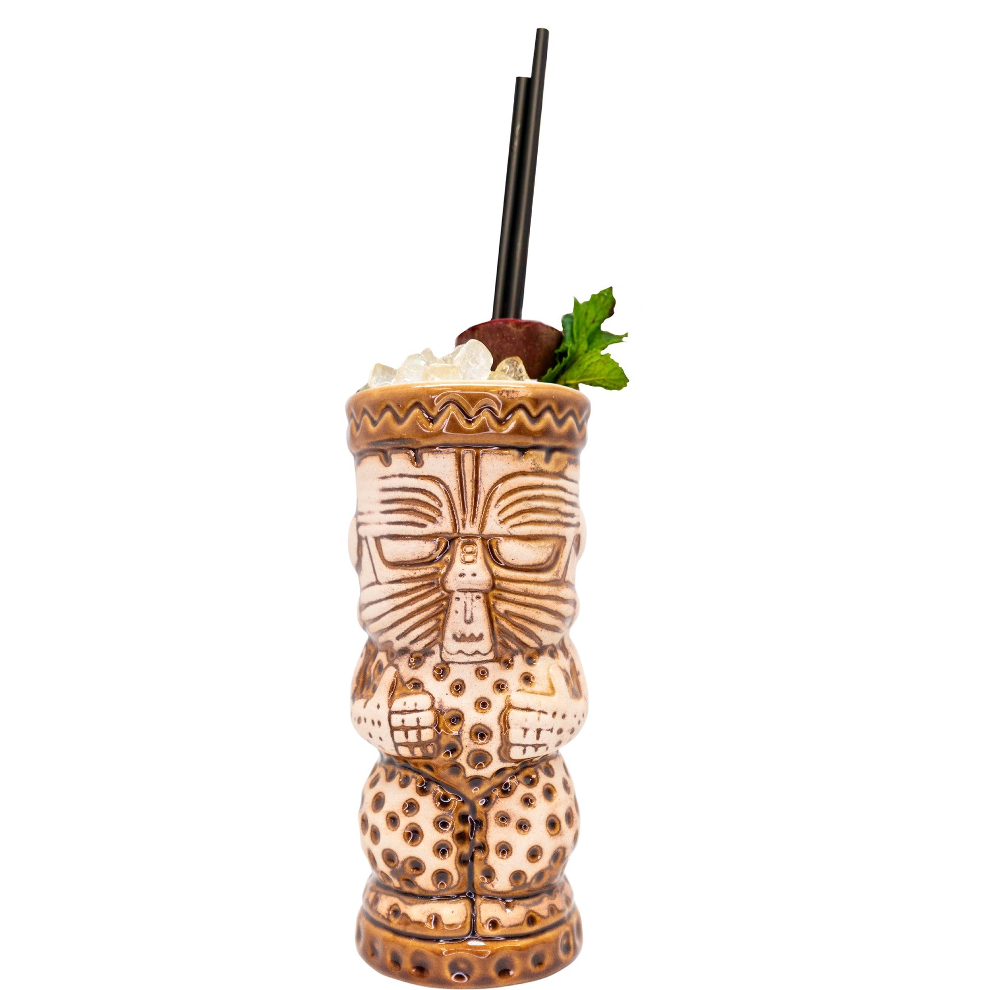 Vaso Tiki para cócteles tropicales 600 ml - A1,370 ml,550 ml,350 ml,480 ml,600 ml - A2