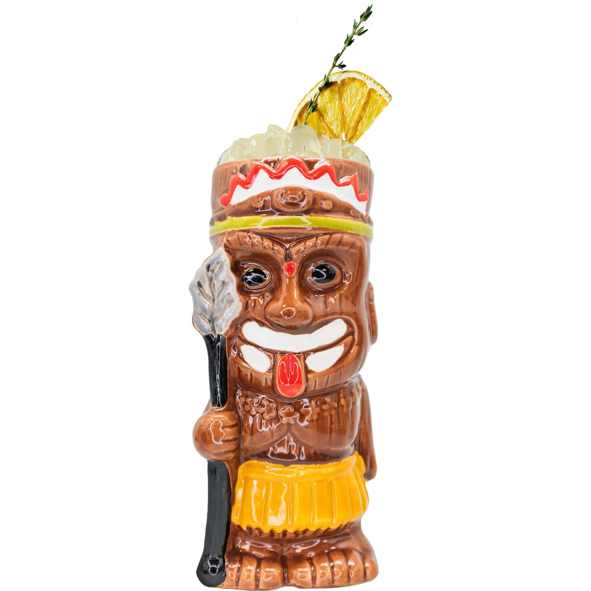 Vaso Tiki para cócteles tropicales 600 ml - A1,370 ml,550 ml,350 ml,480 ml,600 ml - A2