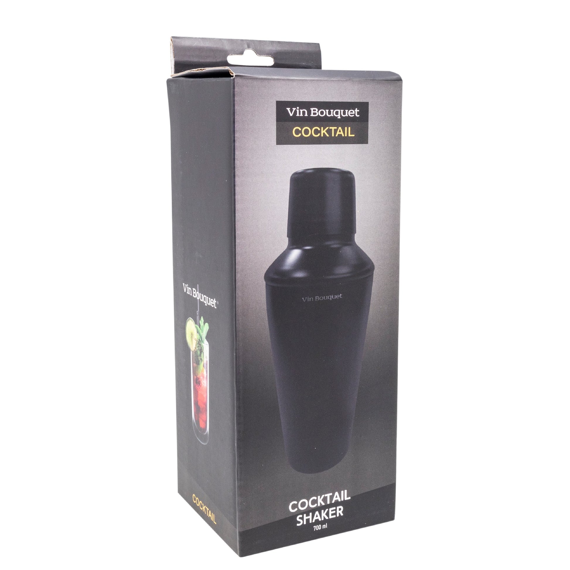 Coctelera Negra 700 ml