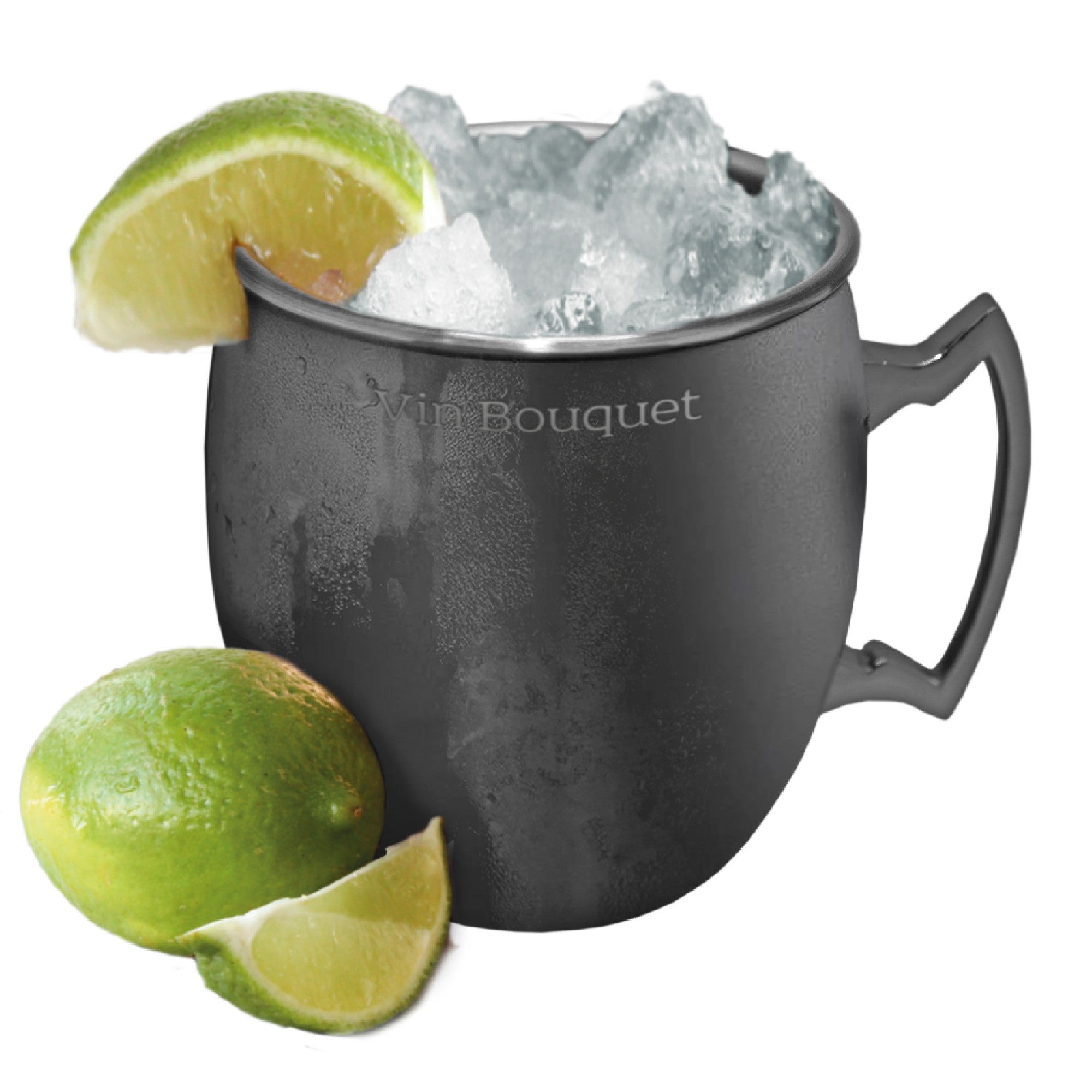 Taza de Cóctel Negra 450 ml