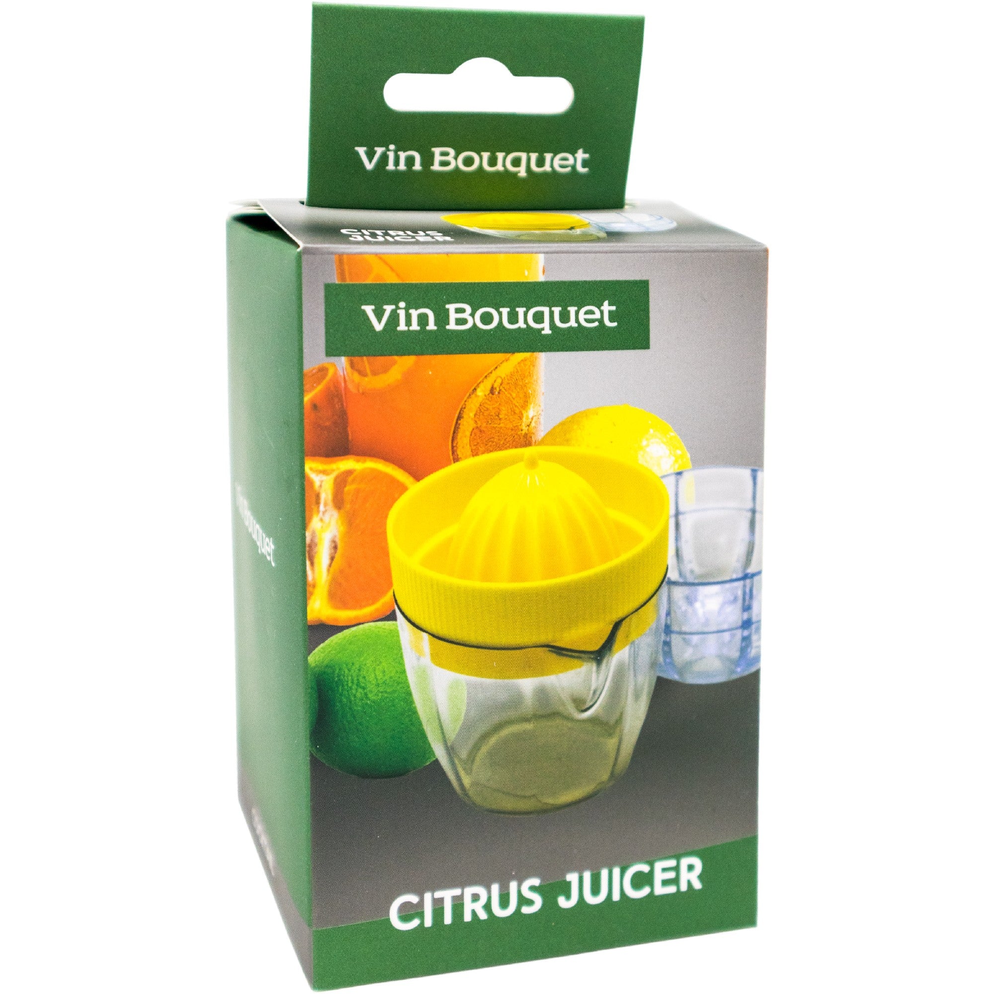 Exprimidor Manual de Mesa Amarillo