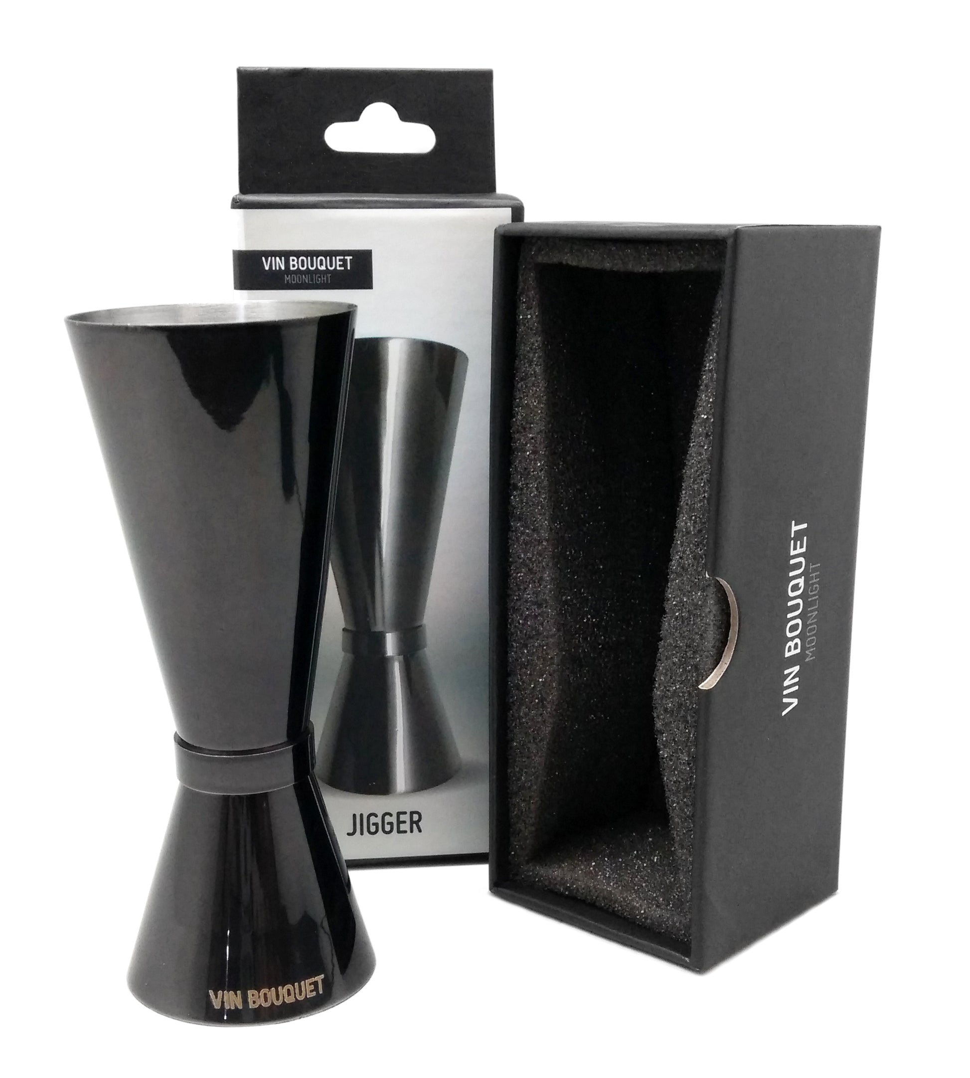 Medidor Coctelería 50/25 ml Grafito Vin Bouquet