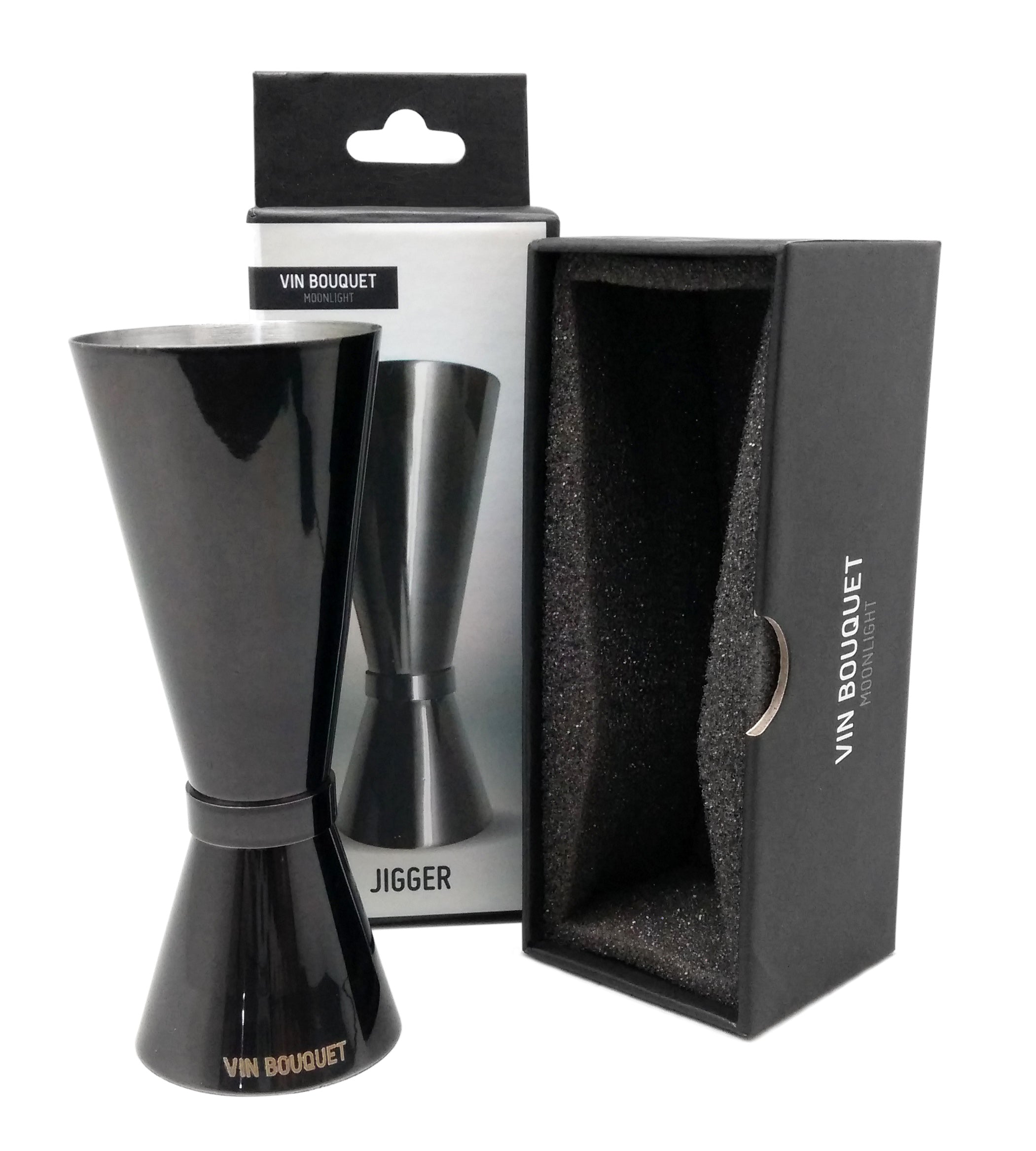 Medidor Coctelería 50/25 ml Grafito Vin Bouquet