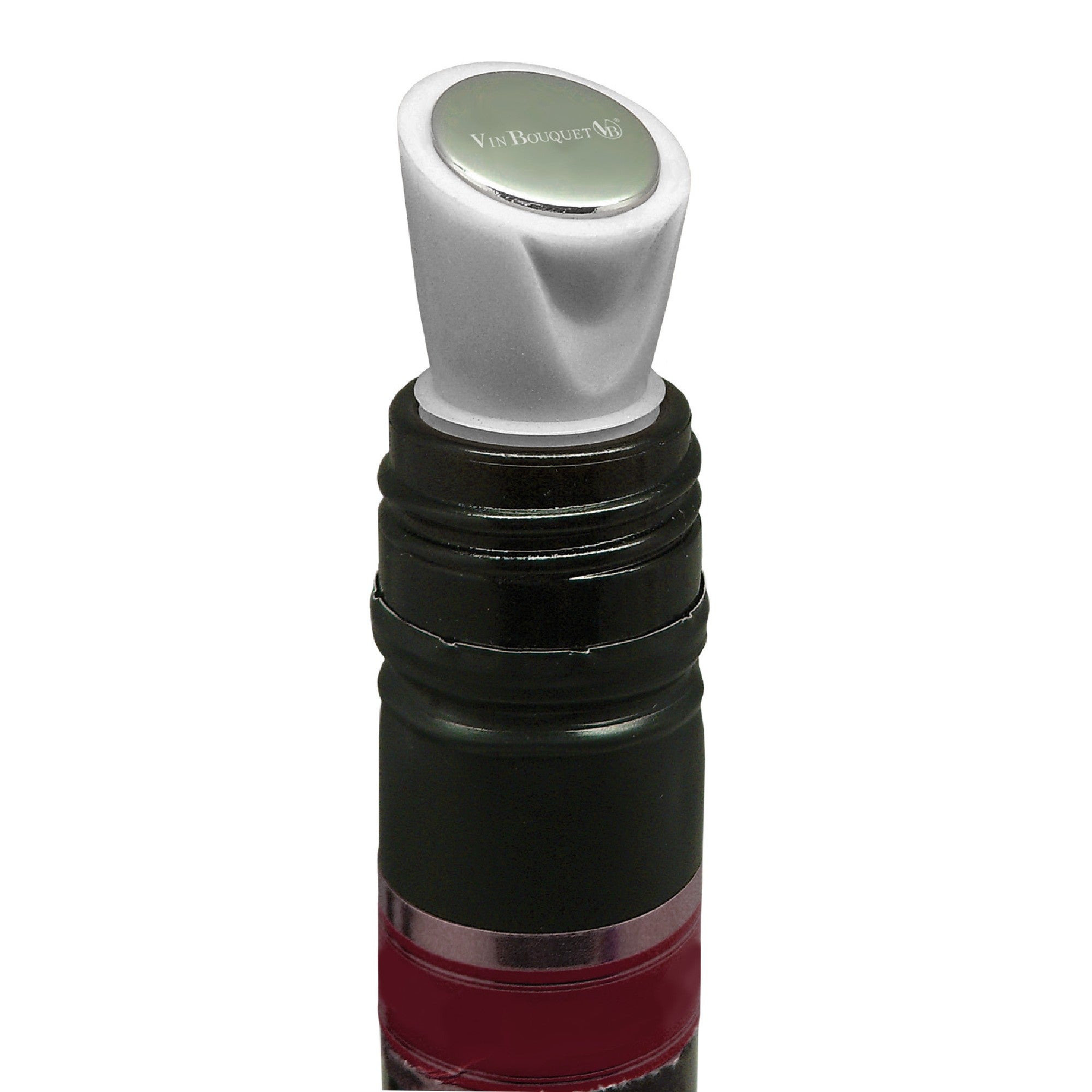 Set de 2 tapones de silicona para botellas