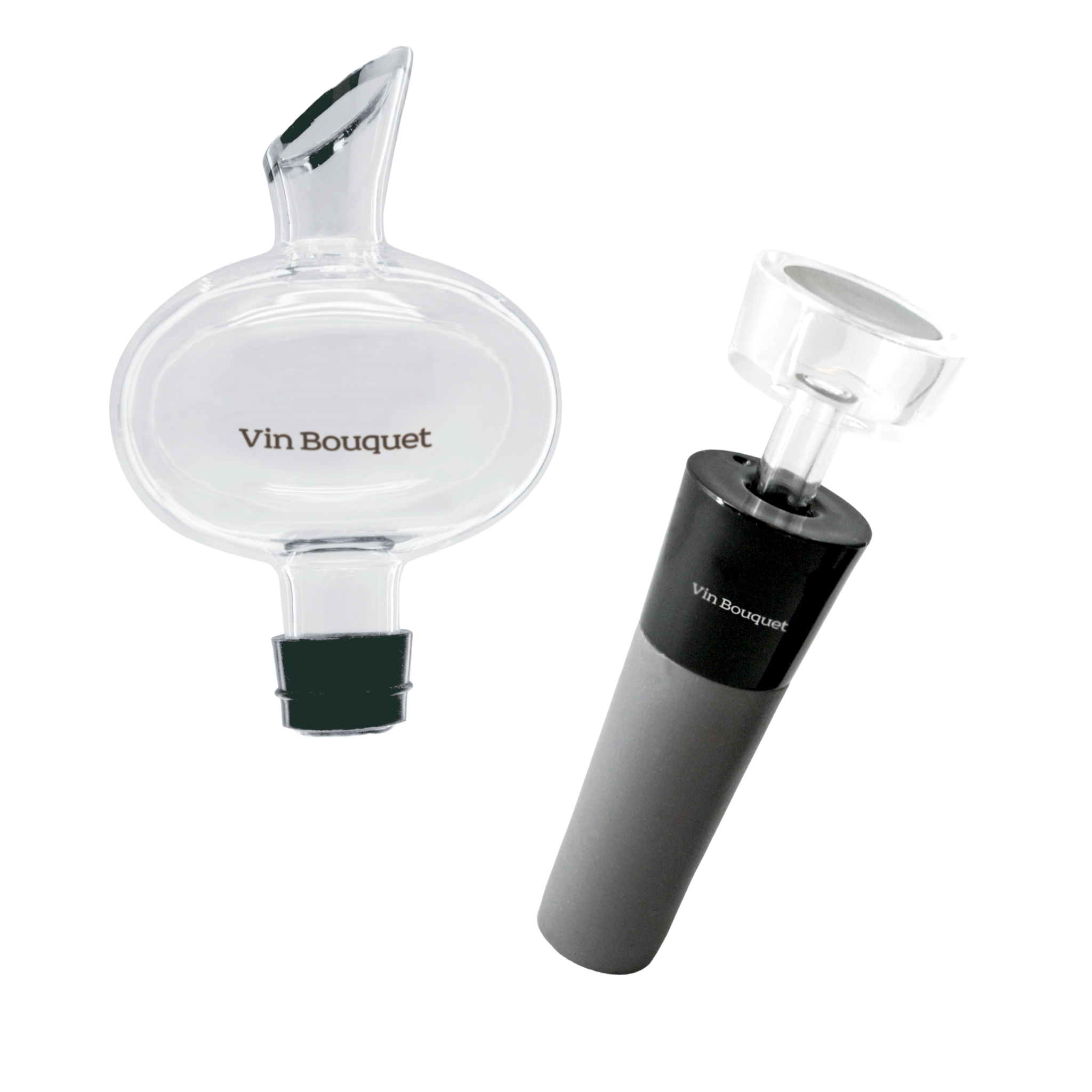 Set Decantador y Tapón de Vacío – Aireador Instantáneo y Conservación del Vino