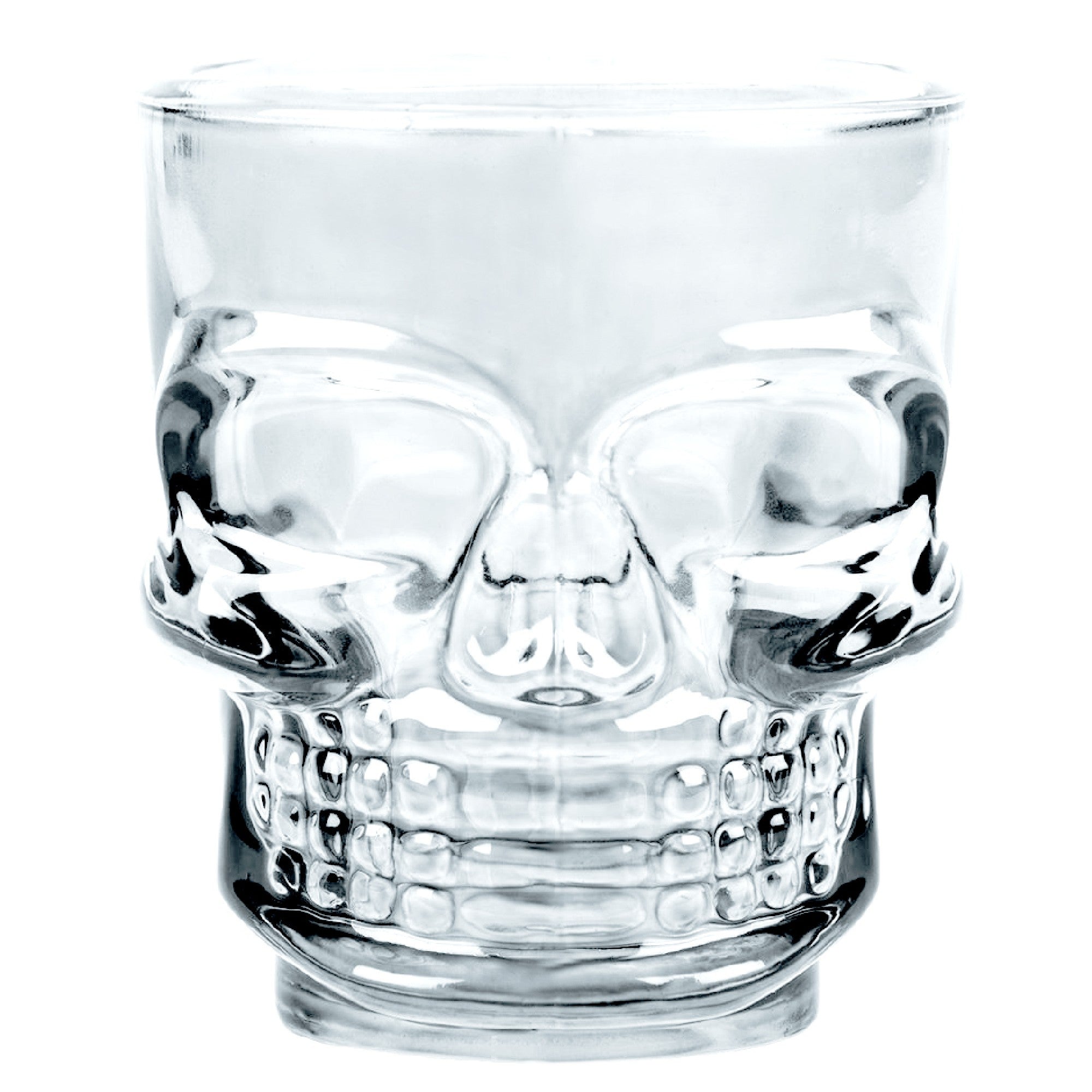 Vasos de Chupito Calavera Set 4 Vidrio