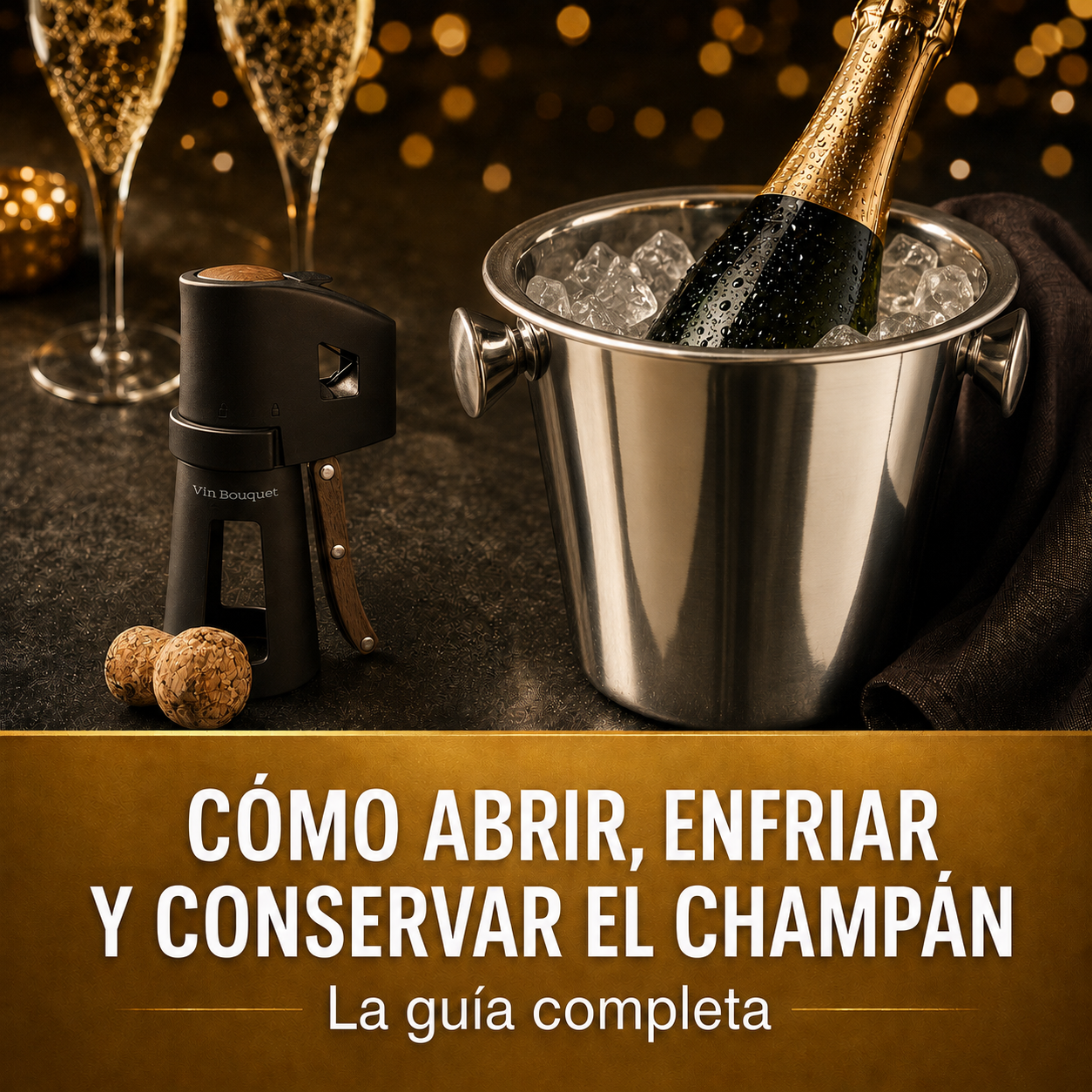Cómo abrir, enfriar, servir y conservar el champán y el cava: la guía completa