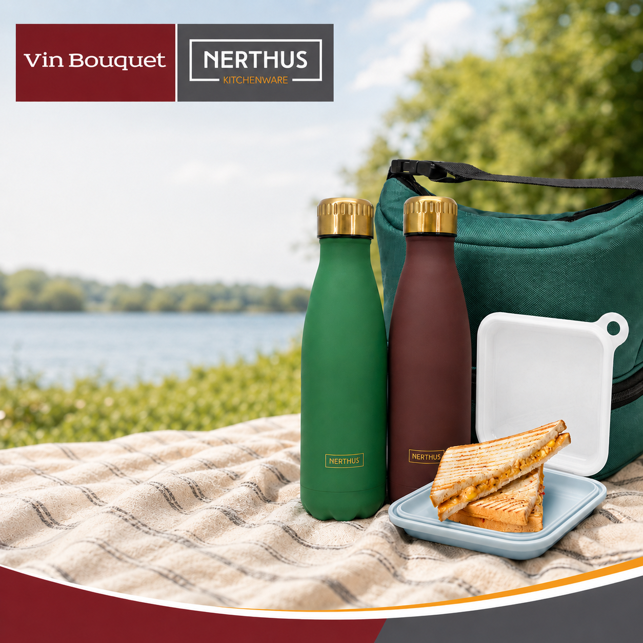 Picnic perfecto: la guía de accesorios para llevar comida y bebida sin complicaciones