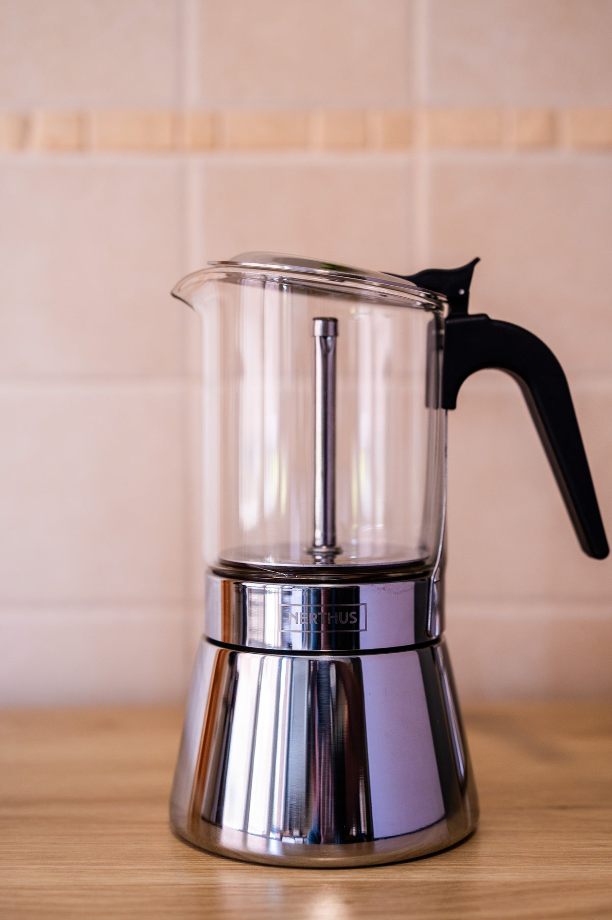 Cafeteira Italiana de Vidro 4, 6 e 9 Chávenas