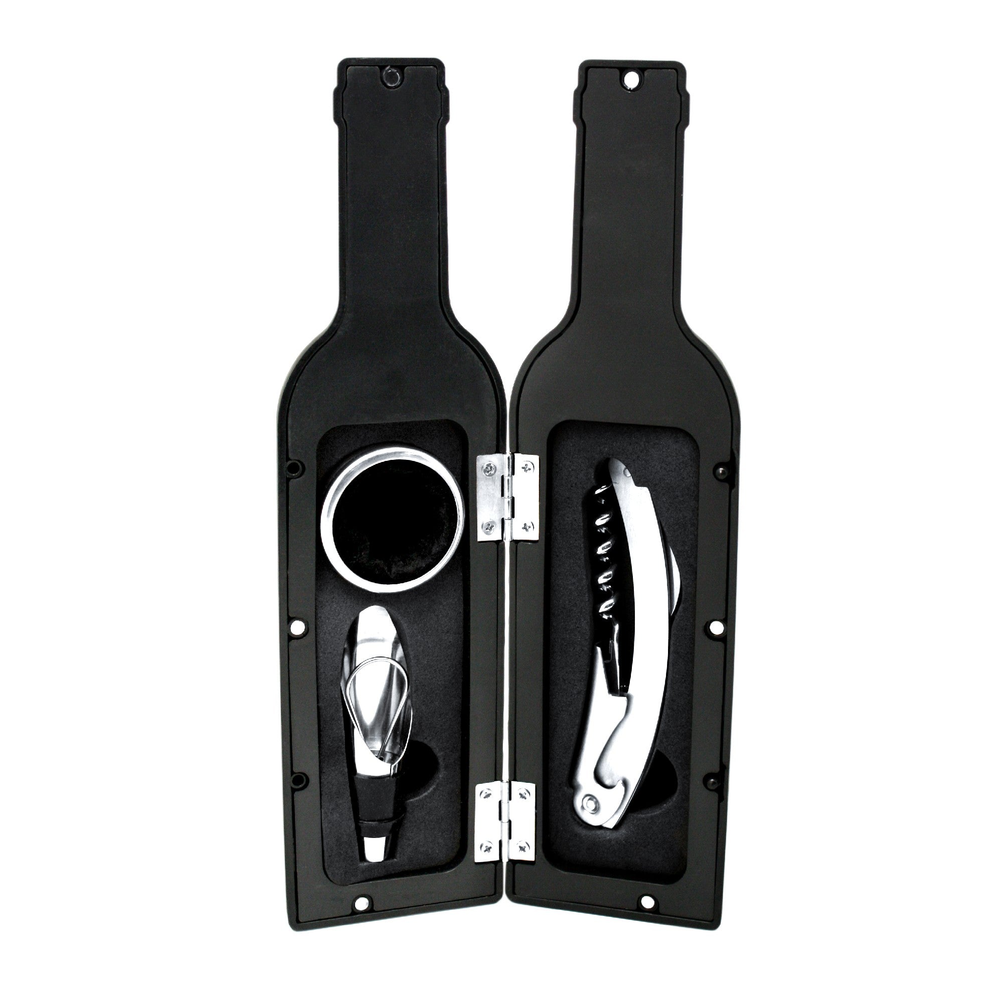 Set Regalo de Vino – Estuche Botella con Descorchador y Tapón