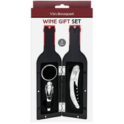 Set Regalo de Vino – Estuche Botella con Descorchador y Tapón