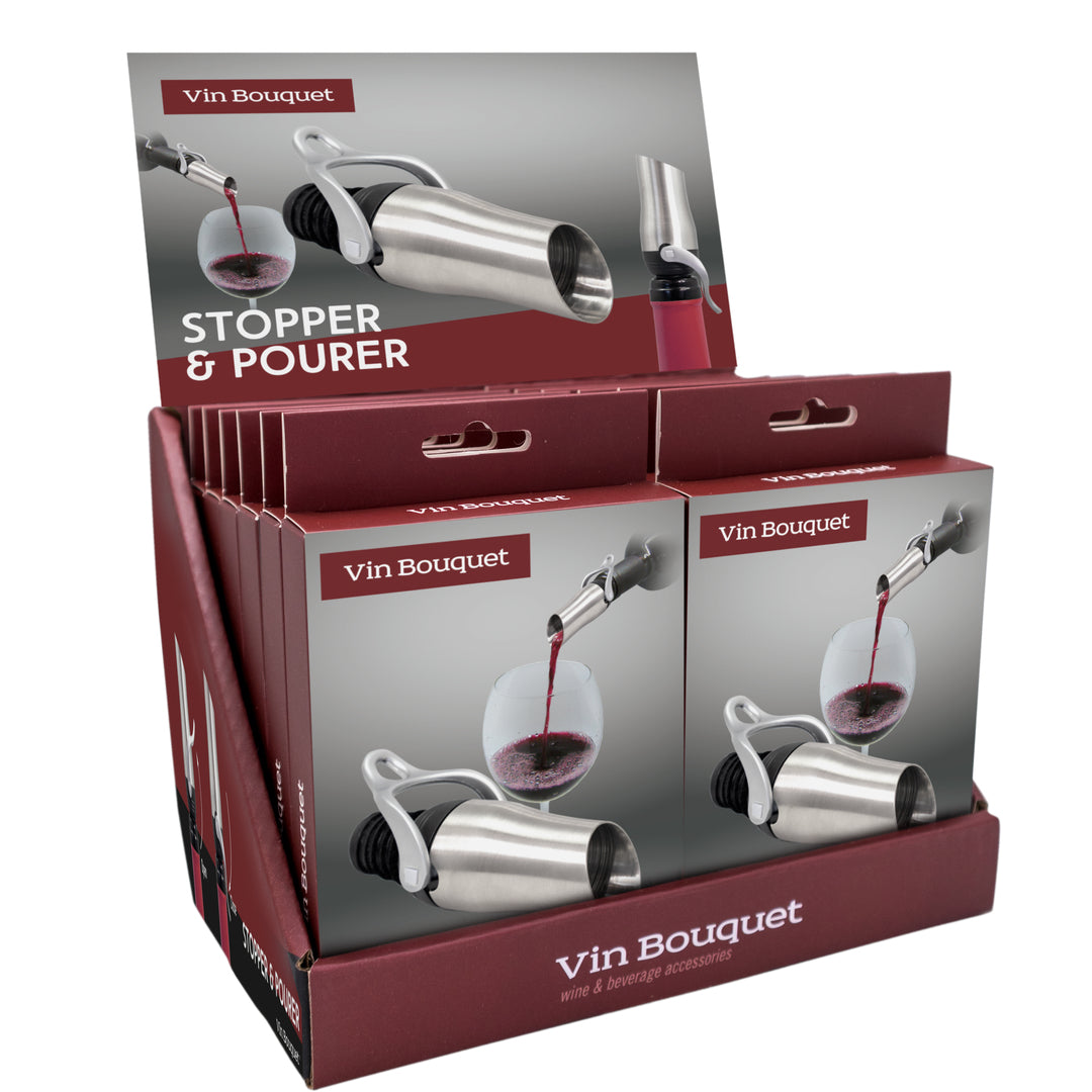 Tapón Dosificador Antigoteo para Botella de Vino
