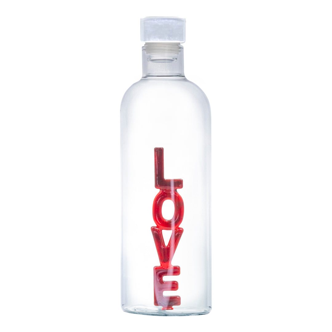 Botella de Cristal con Figura Interior y Tapón – 1,1 L Diseños Decorativos