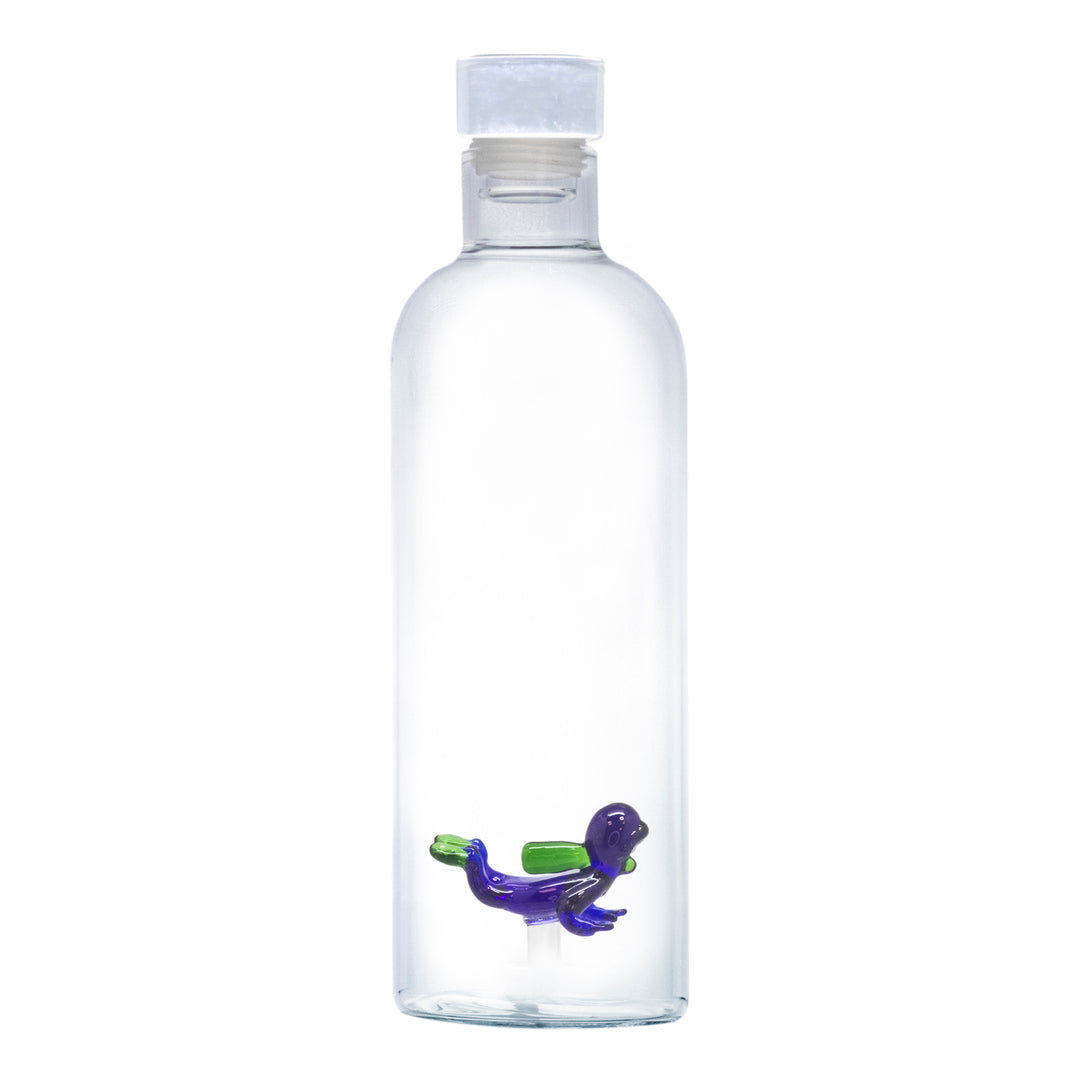 Botella de Cristal con Figura Interior y Tapón – 1,1 L Diseños Decorativos
