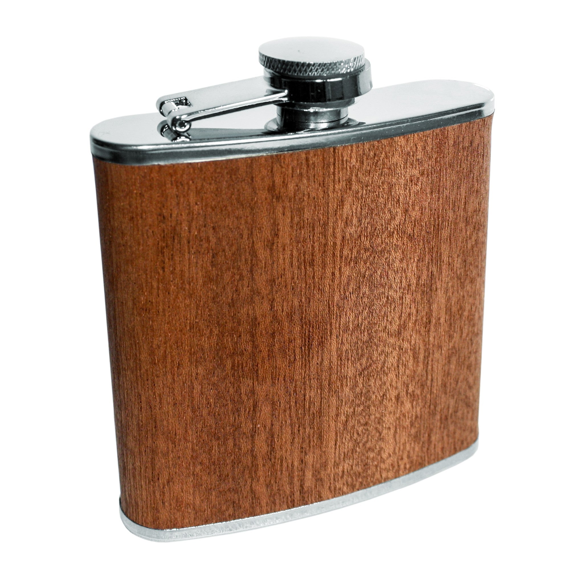 Petaca con embudo 6 OZ / Madera,7 OZ / Inox,8 OZ / Madera-Negro,8 OZ / Corcho,8 OZ / Cuadro Escoces,8 OZ / Piel
