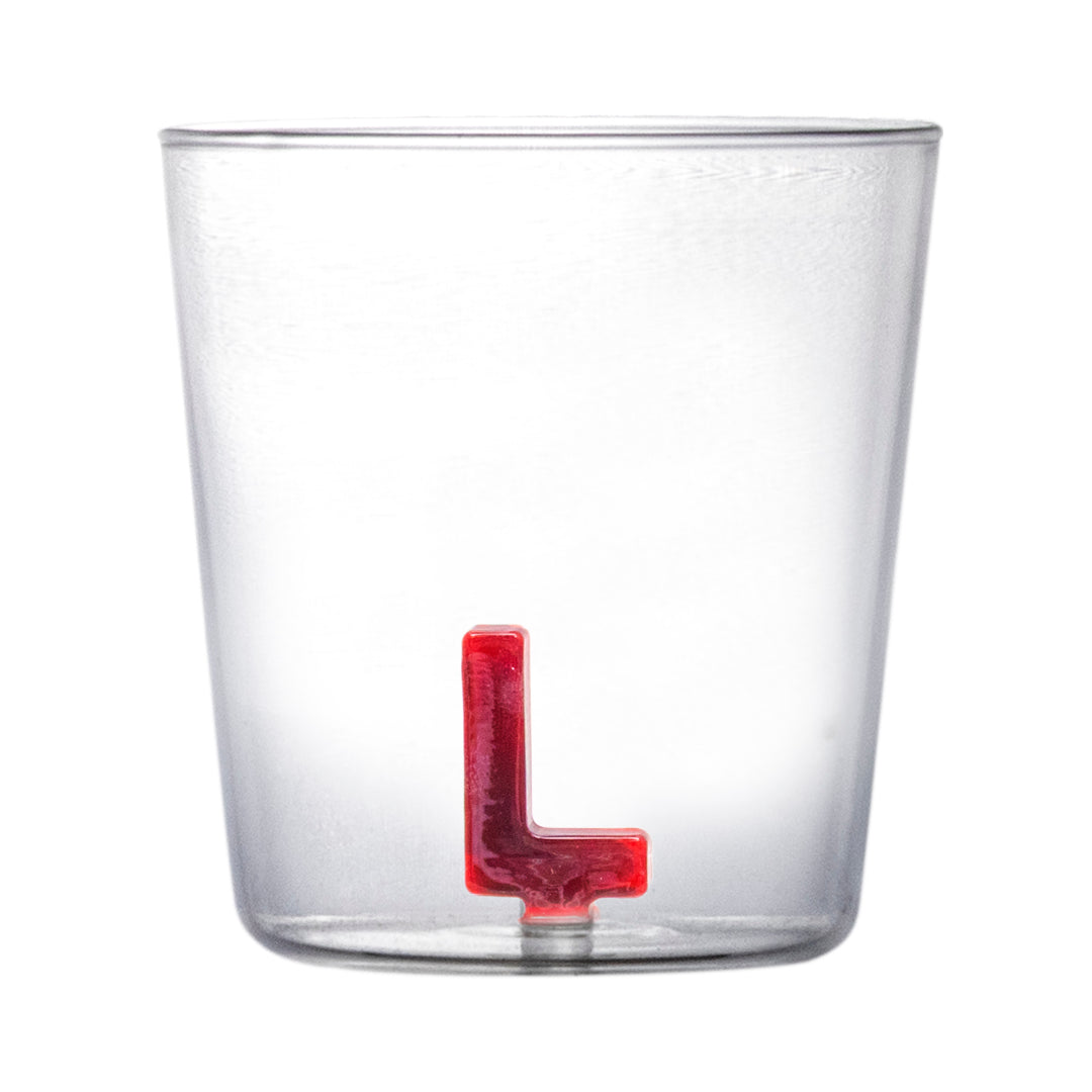 Set 4 Vasos LOVE de Cristal