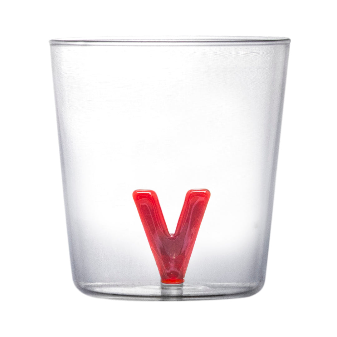 Set 4 Vasos LOVE de Cristal