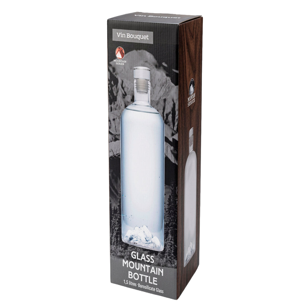 Botella de Cristal con Tapón Mountain Series 1,5 L