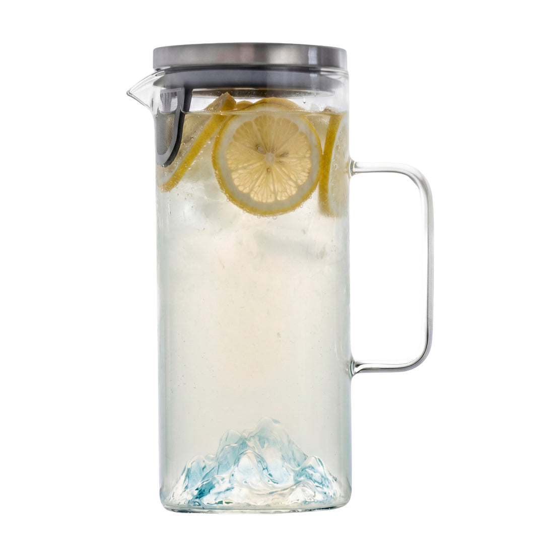 Jarra de Cristal con Asa y Tapa Mountain Series 1,5 L
