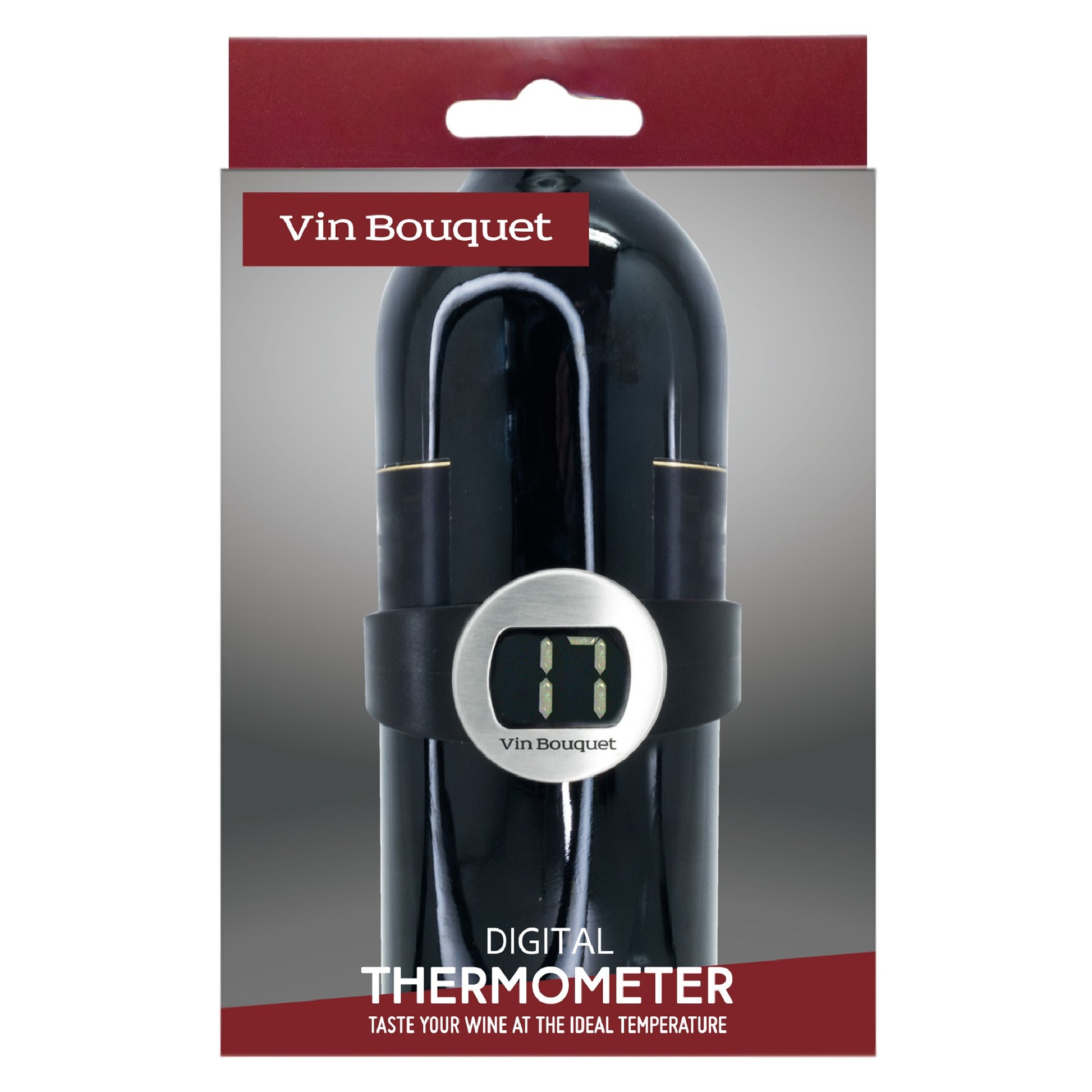 Termómetro digital para botella de vino