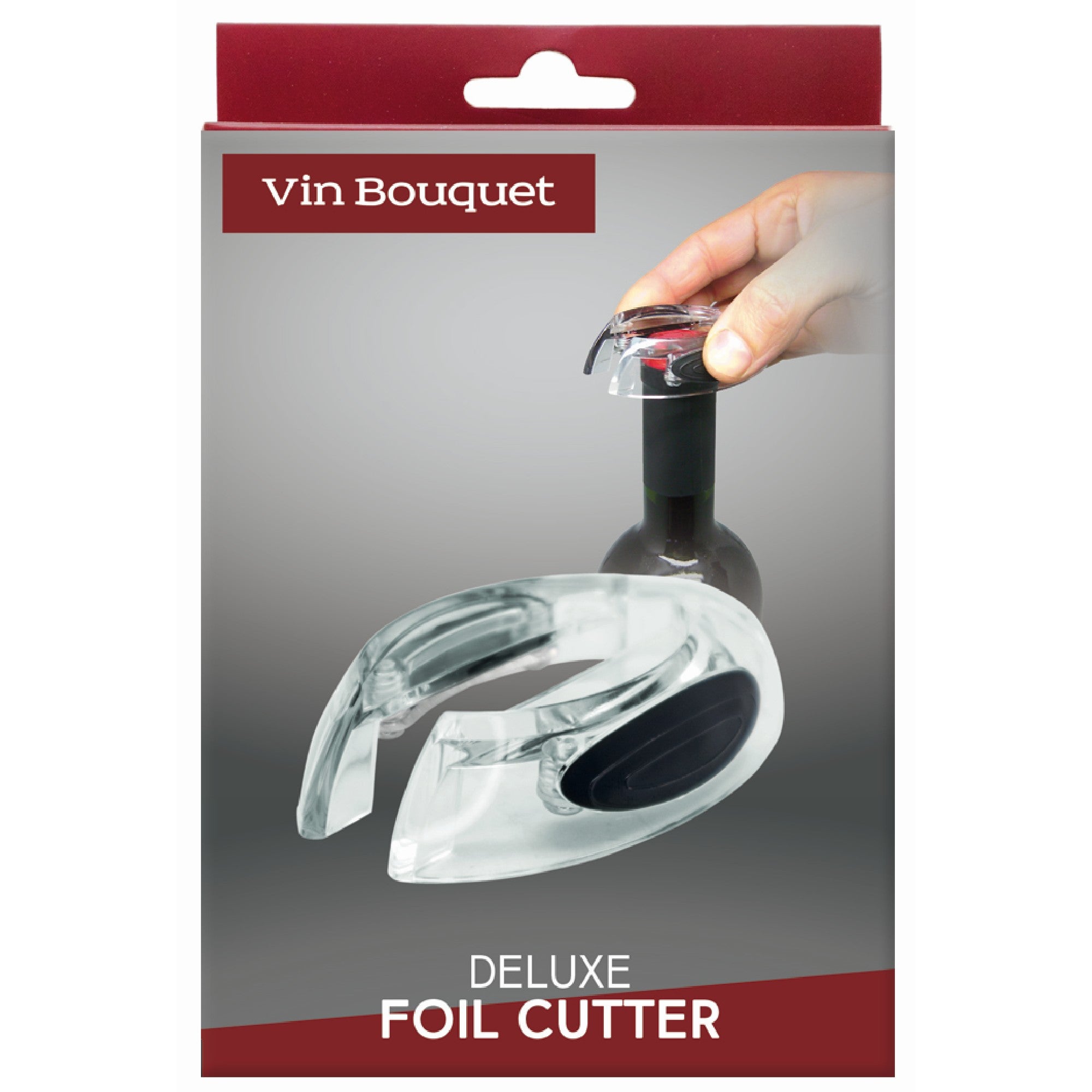 Descapsulador Deluxe Color Transparente – Corte Preciso y Moderno