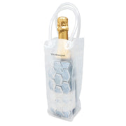 Bolsa enfriadora de gel transparente para botellas