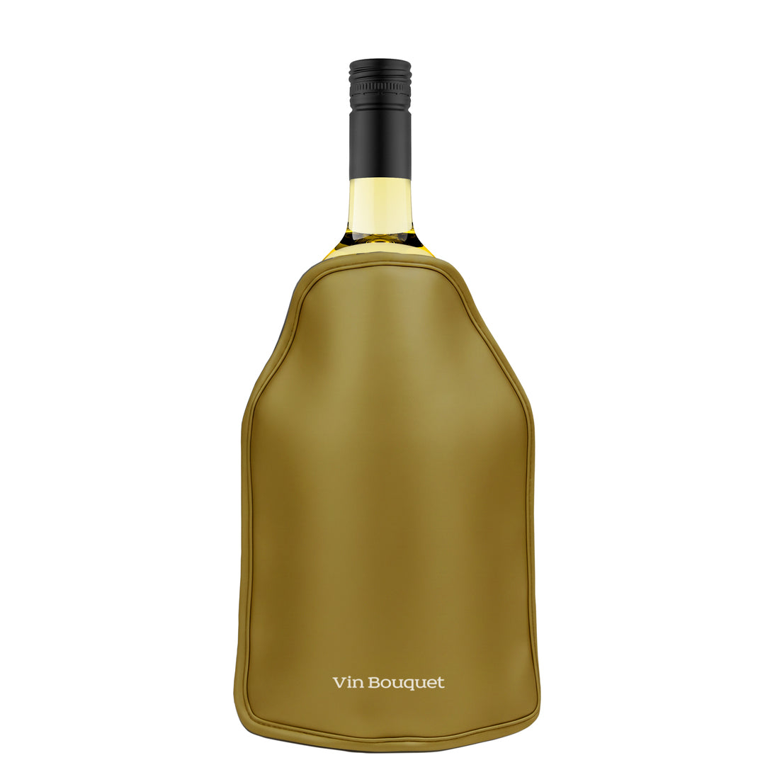 Funda Enfriadora Ajustable Antideslizante Oro
