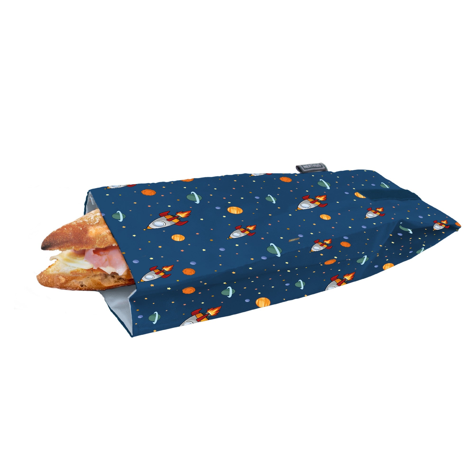 Bolsa Reutilizable para Bocadillo Infantil Espacio