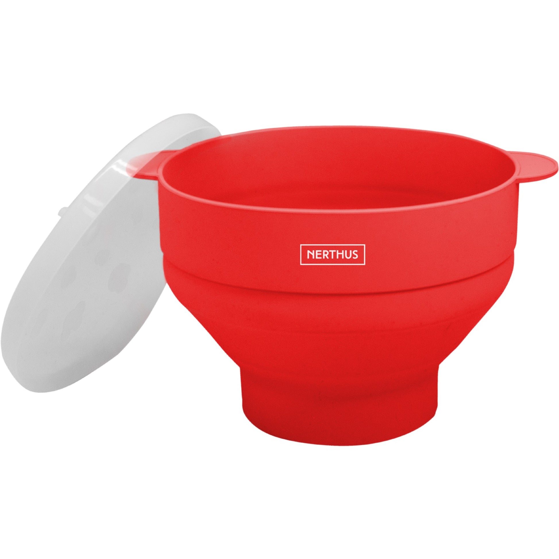 Recipiente de silicona para hacer palomitas en microondas