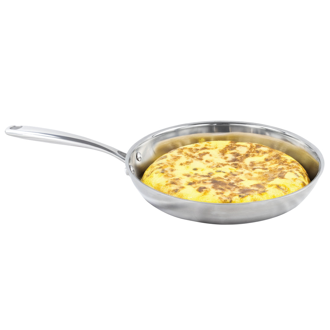 Sartén de Acero Inoxidable 3 Capas – Base Full Induction
