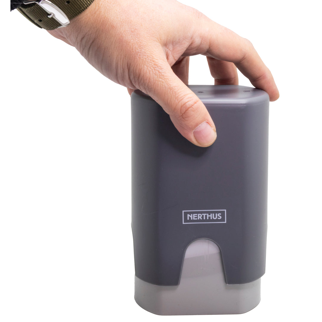 Picador Manual de Alimentos con 2 Cuchillas Intercambiables