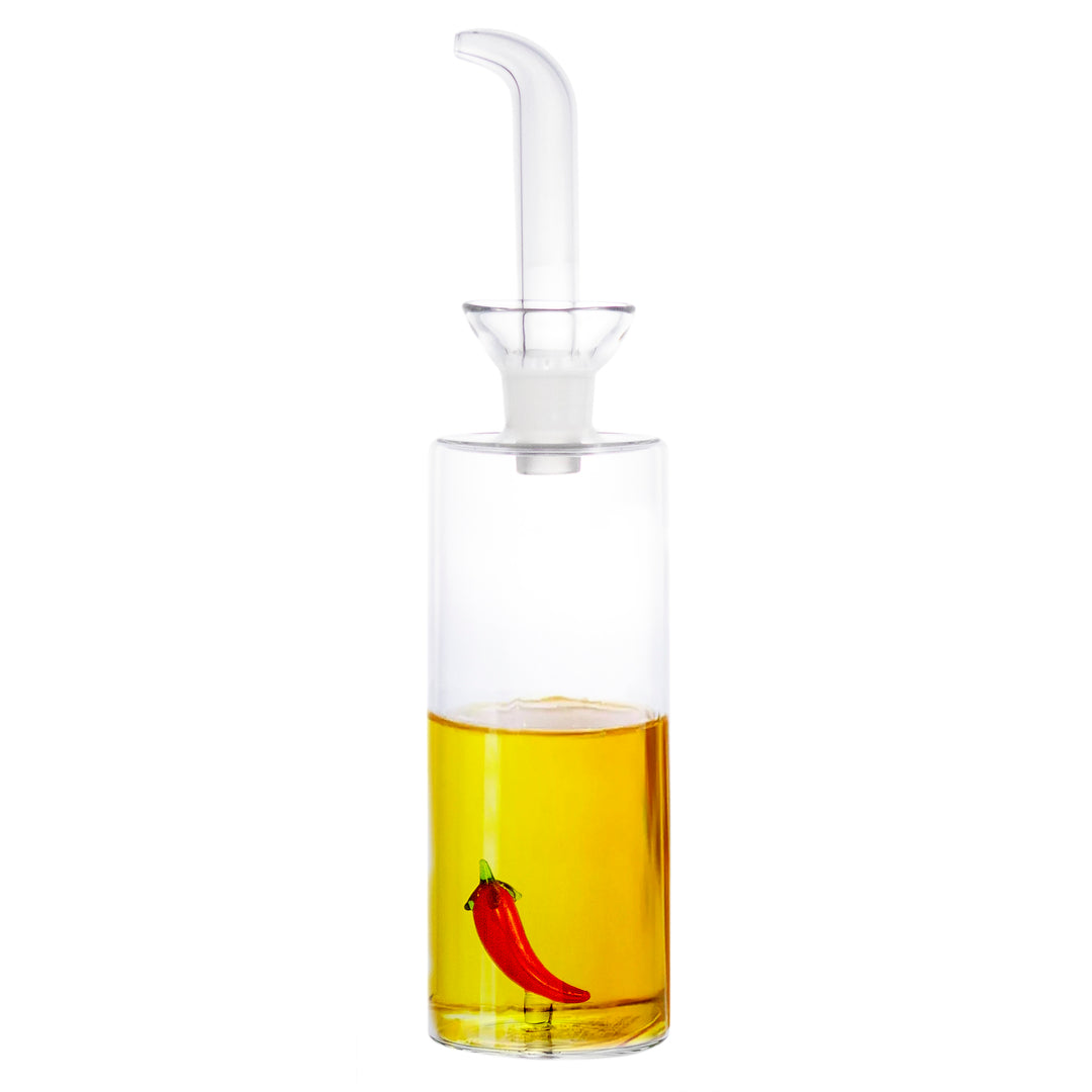 Aceitera de Cristal con Indicador Interior Antigoteo 350 ml