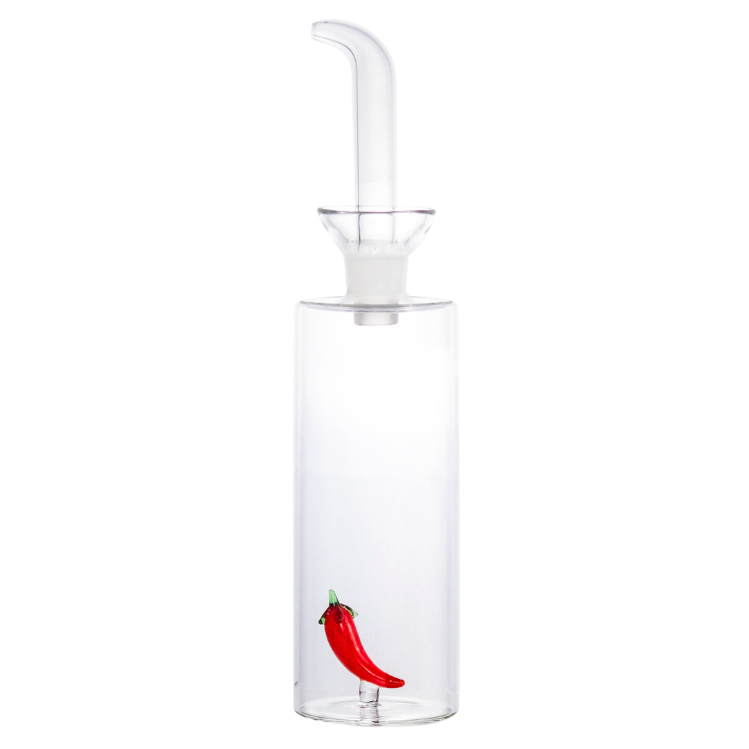 Aceitera de Cristal con Indicador Interior Antigoteo 350 ml