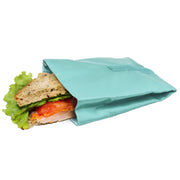 Bolsa Reutilizable para Sándwich Plegable Turquesa,Coral,Azul Pastel,Rosa Pastel,Mapa Mundi,Jungla
